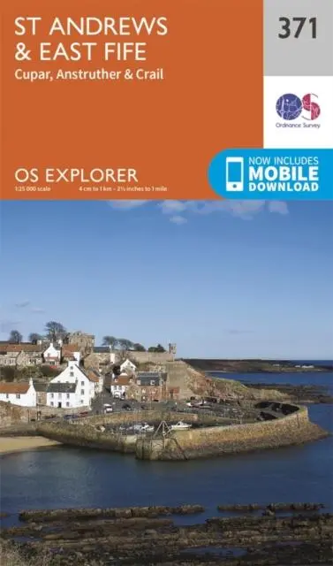 Cover: 9780319246184 | St Andrews and East Fife | Ordnance Survey | (Land-)Karte | Englisch
