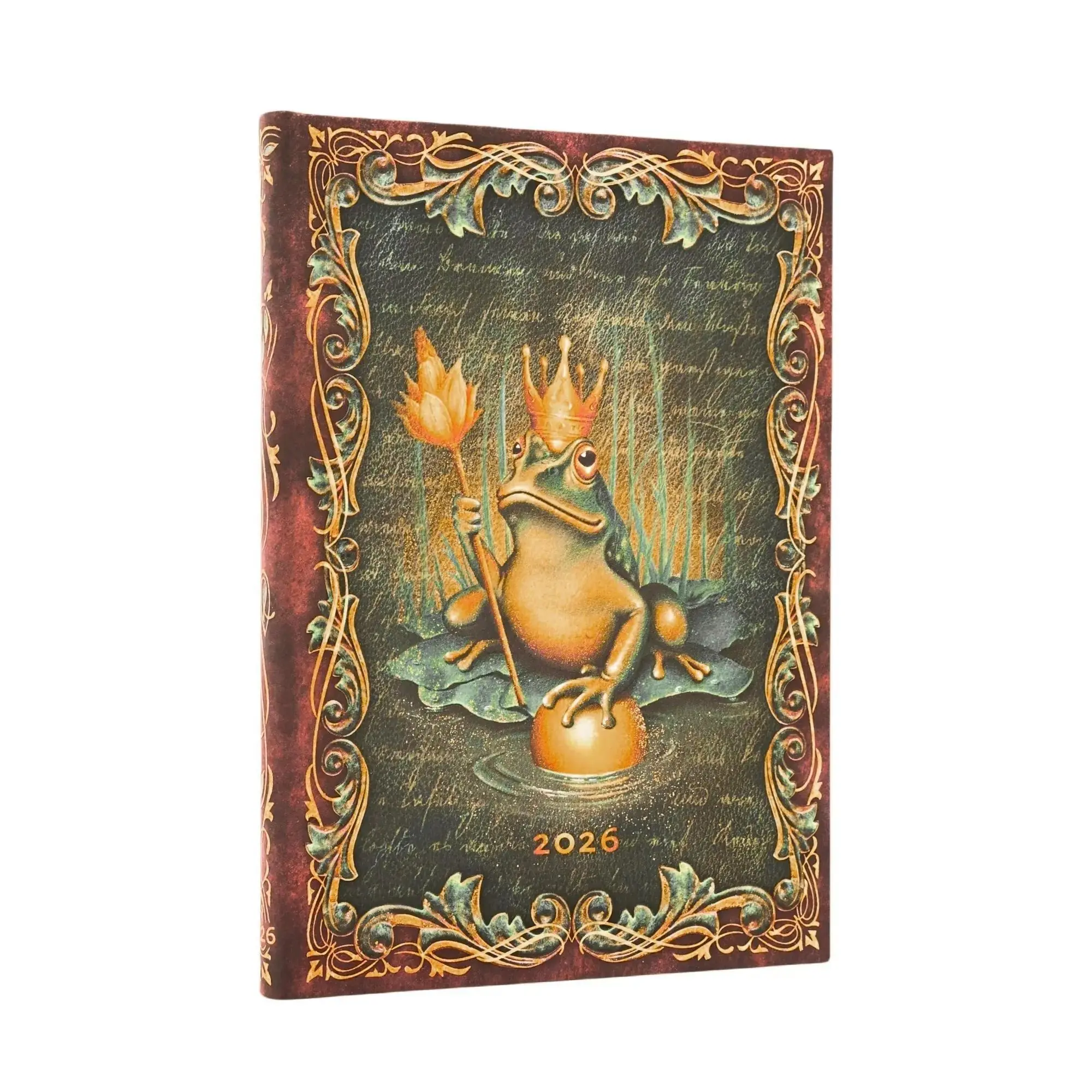 Cover: 9780349706184 | 12-Monatskalender. 2026 Froschkönig Midi Verso | Paperblanks | Buch