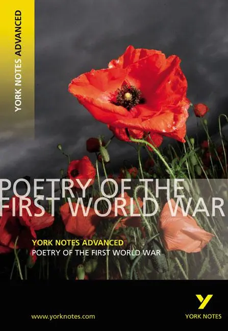 Cover: 9781405896184 | Poetry of the First World War (York Notes Advanced) English...