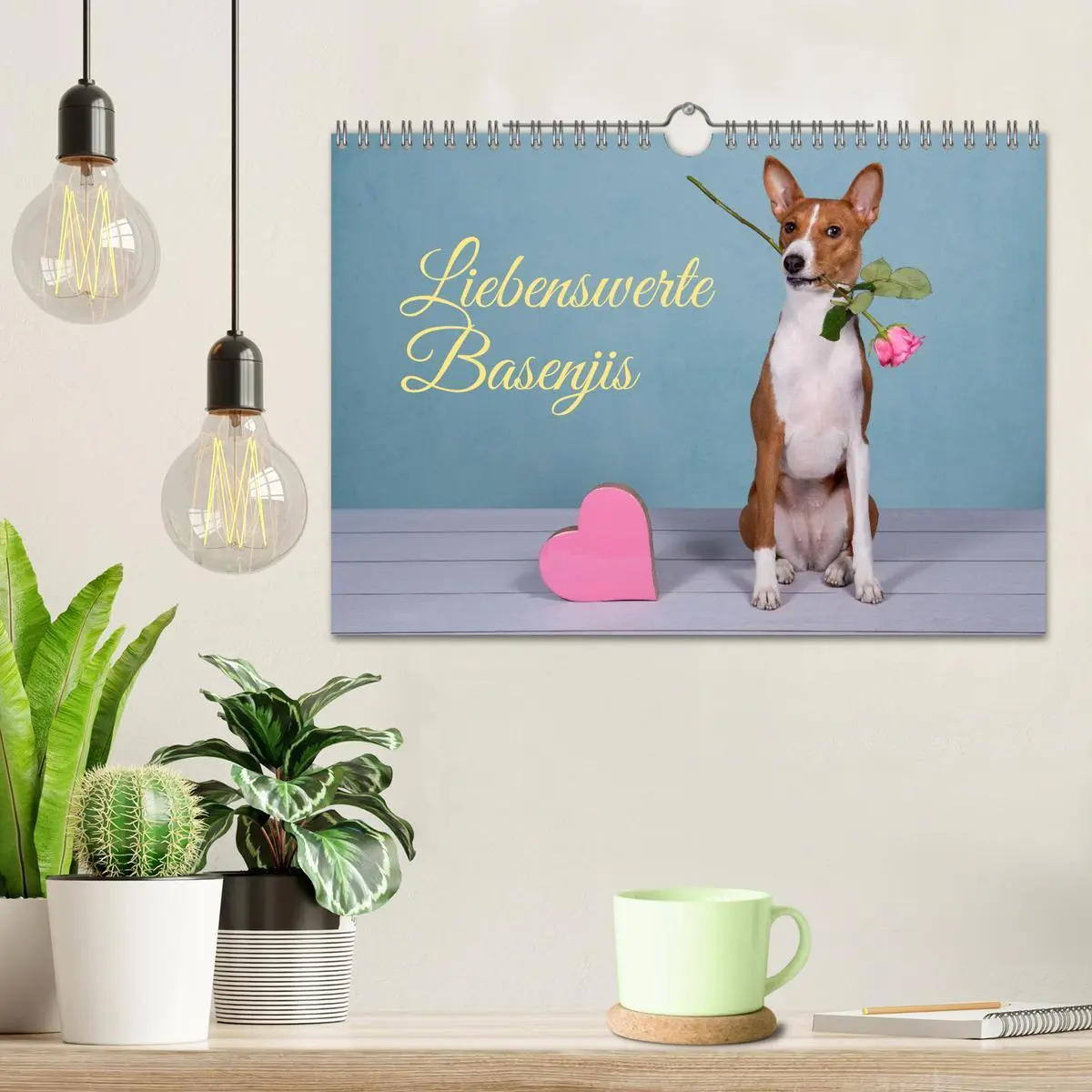 Bild: 9783457556184 | Liebenswerte Basenjis (Wandkalender 2026 DIN A4 quer), CALVENDO...
