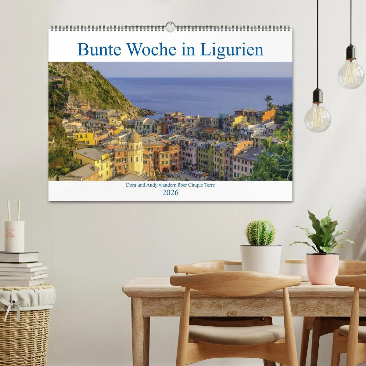 Bild: 9783457796184 | Bunte Woche in Ligurien (Wandkalender 2026 DIN A2 quer), CALVENDO...