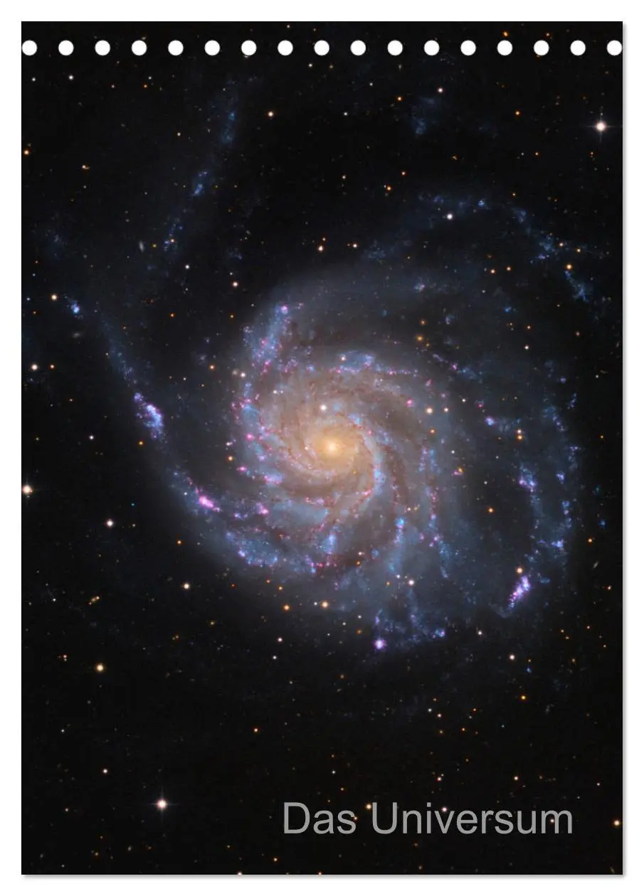 Cover: 9783516406184 | Das Universum (Tischkalender 2026 DIN A5 hoch), CALVENDO...