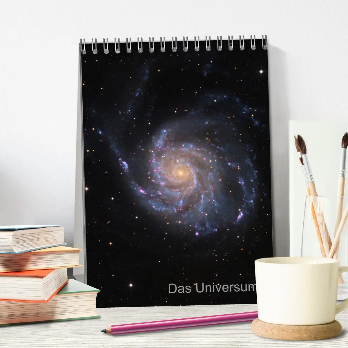 Bild: 9783516406184 | Das Universum (Tischkalender 2026 DIN A5 hoch), CALVENDO...