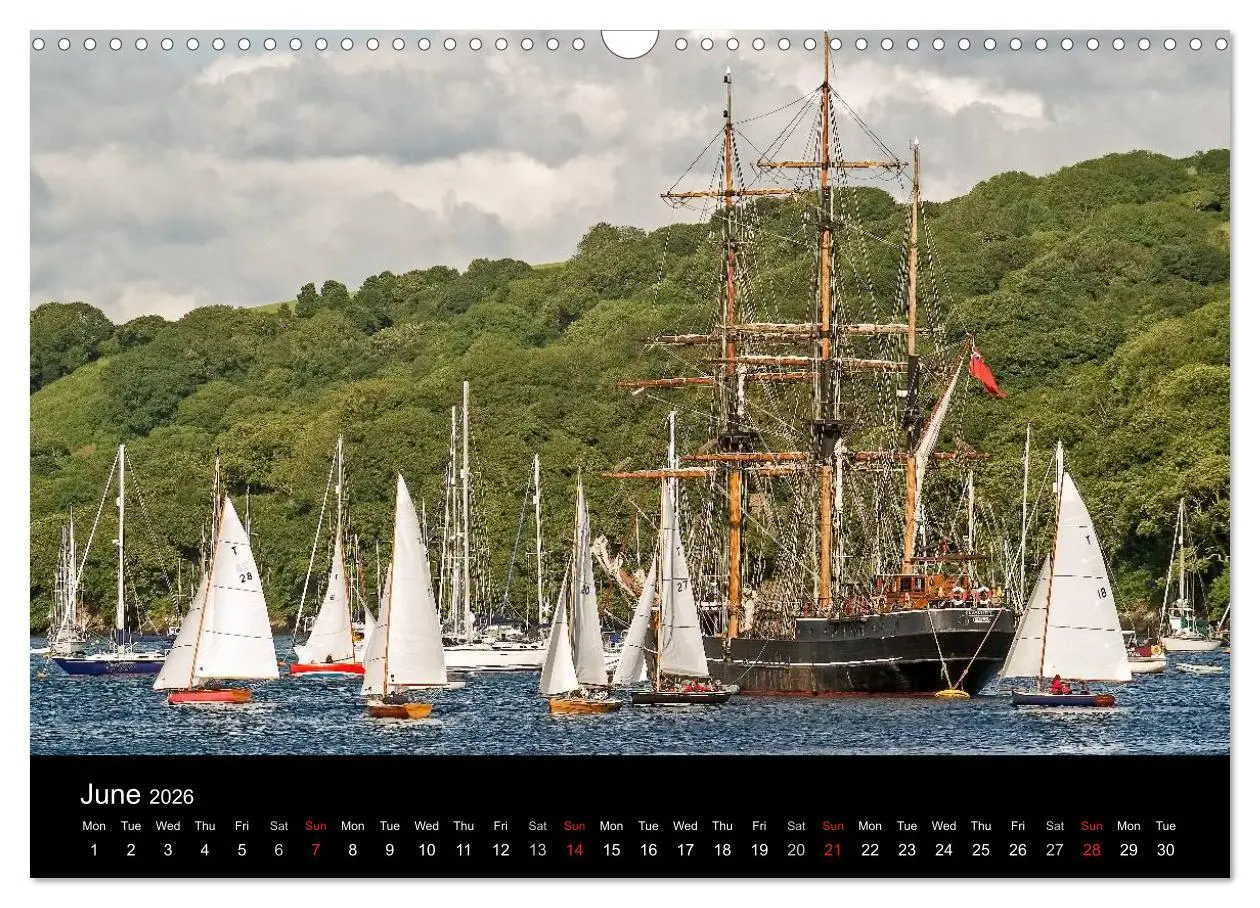 Bild: 9783516576184 | The Beauty of Sailing (Wall Calendar 2026 DIN A3 landscape),...