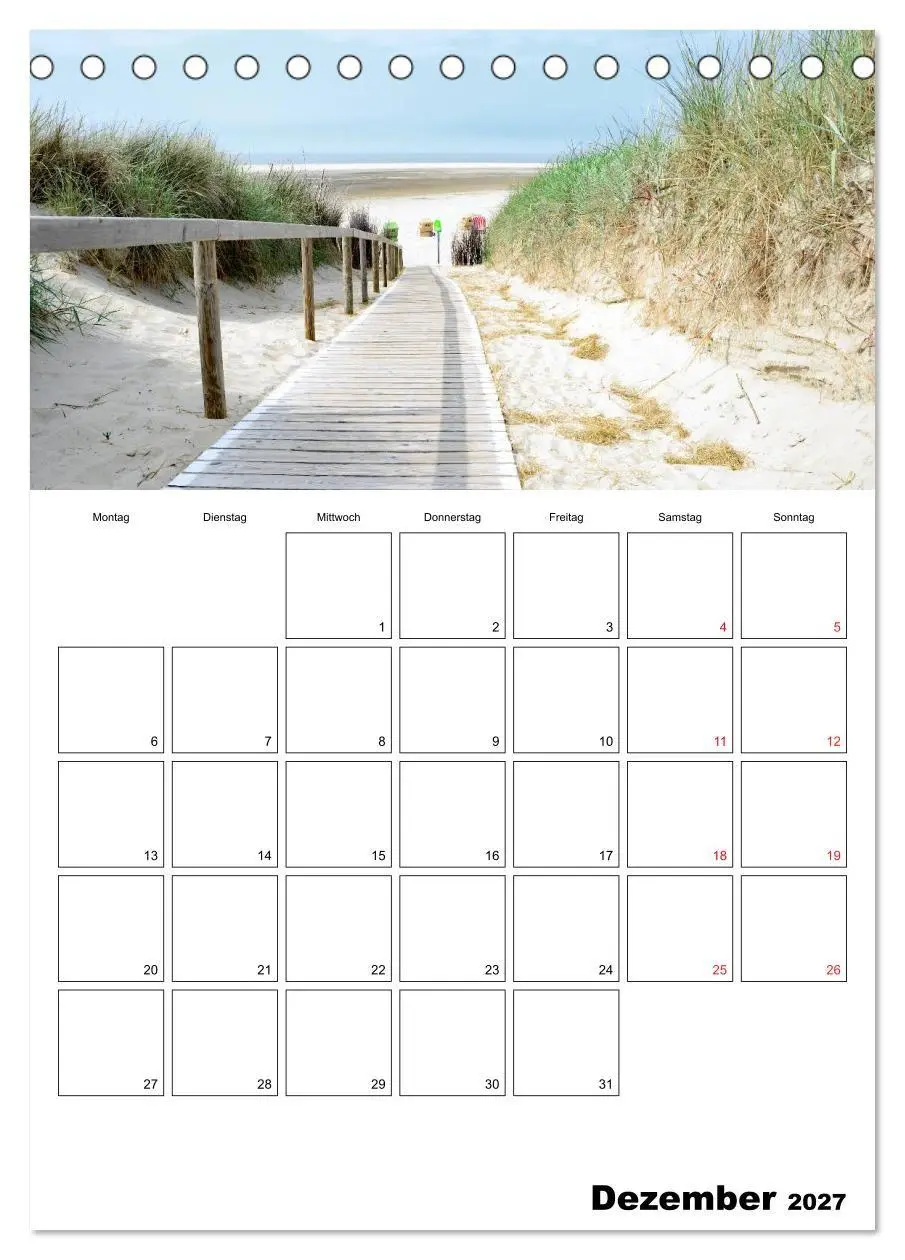 Bild: 9783569736184 | Langeoog - eine Trauminsel (Tischkalender 2027 DIN A5 hoch),...