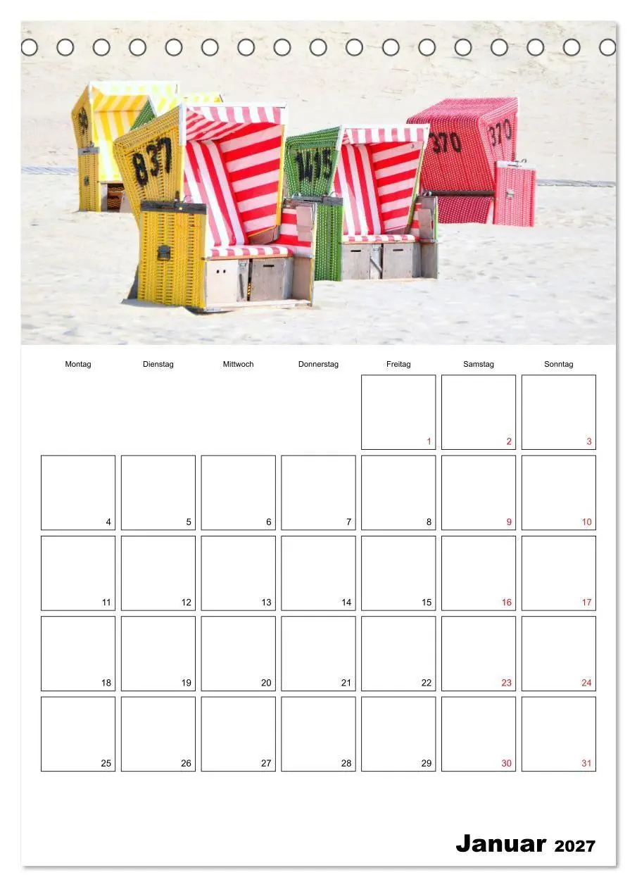 Bild: 9783569736184 | Langeoog - eine Trauminsel (Tischkalender 2027 DIN A5 hoch),...