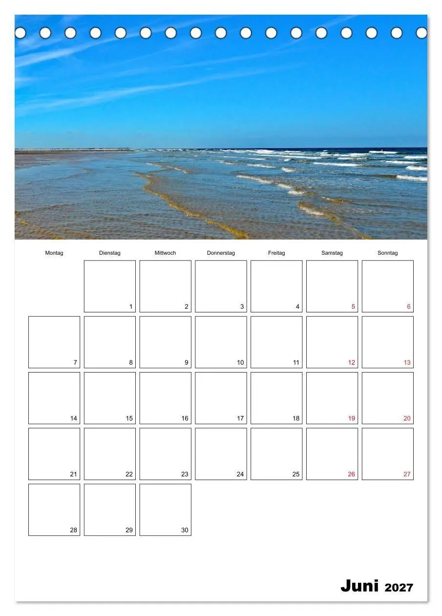 Bild: 9783569736184 | Langeoog - eine Trauminsel (Tischkalender 2027 DIN A5 hoch),...