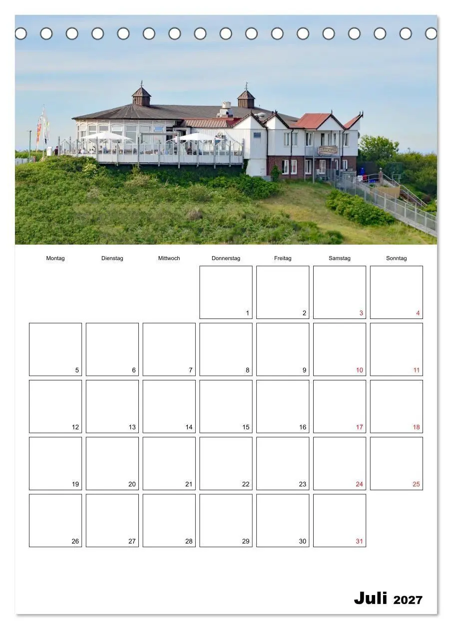 Bild: 9783569736184 | Langeoog - eine Trauminsel (Tischkalender 2027 DIN A5 hoch),...