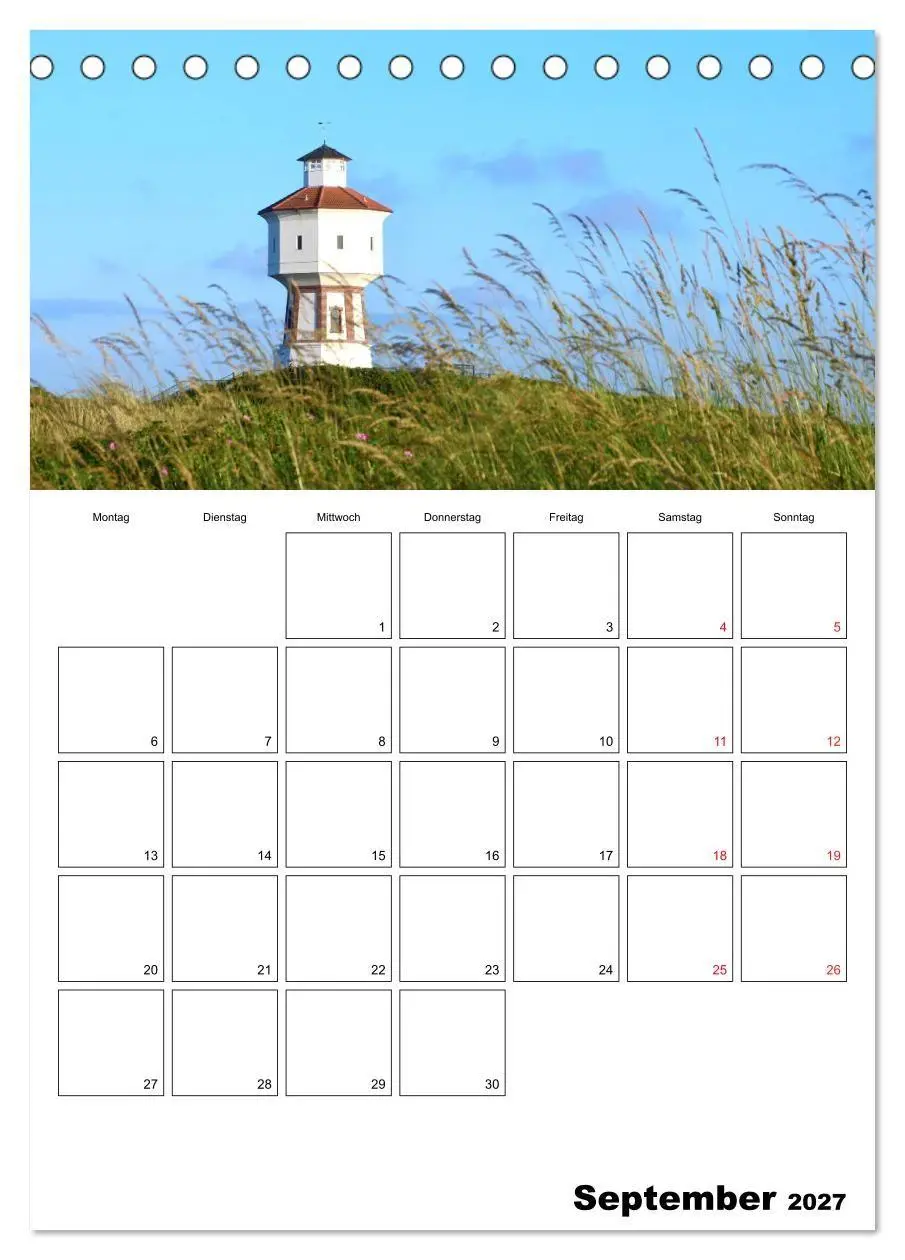 Bild: 9783569736184 | Langeoog - eine Trauminsel (Tischkalender 2027 DIN A5 hoch),...