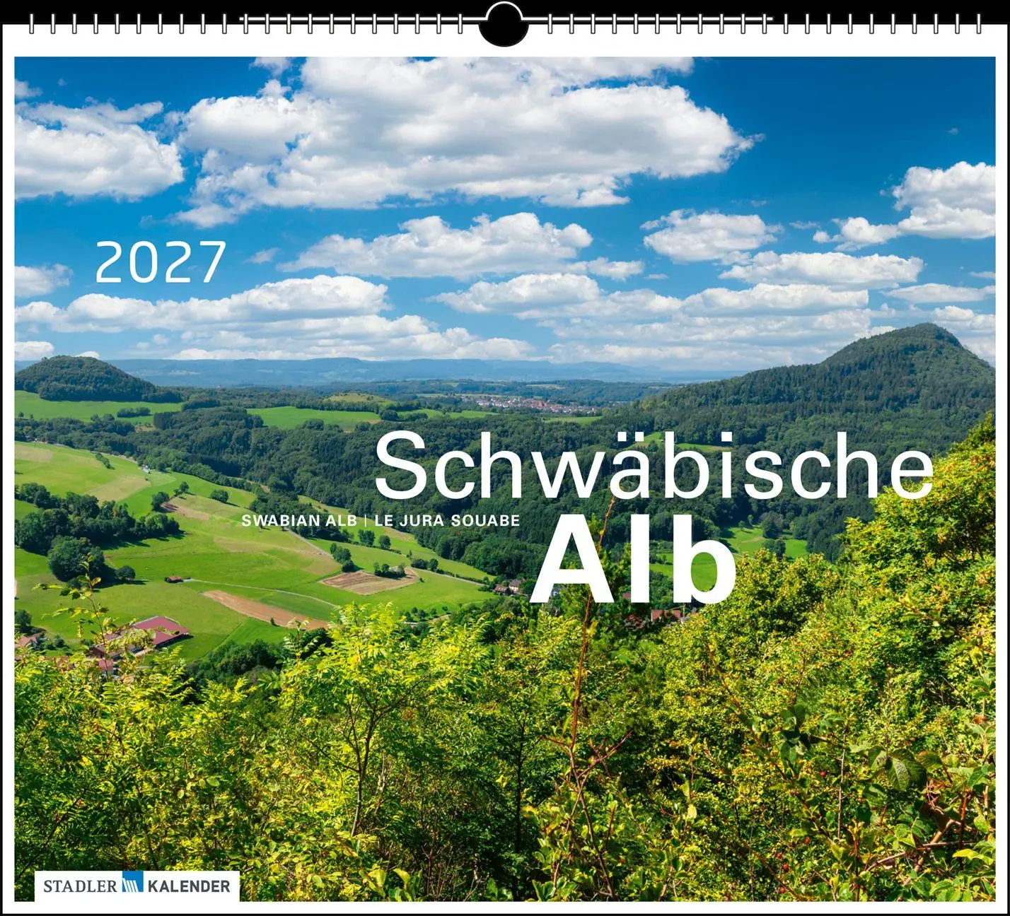 Cover: 9783861926184 | Schwäbische Alb 2027 | verschiedene Fotografen | Kalender | 13 S.