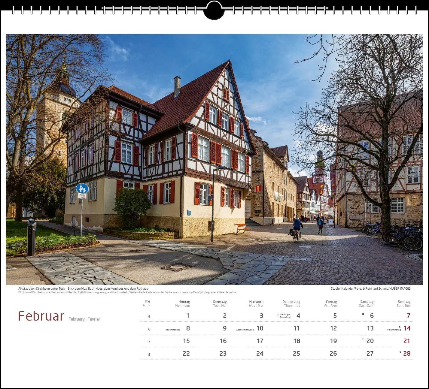 Bild: 9783861926184 | Schwäbische Alb 2027 | verschiedene Fotografen | Kalender | 13 S.