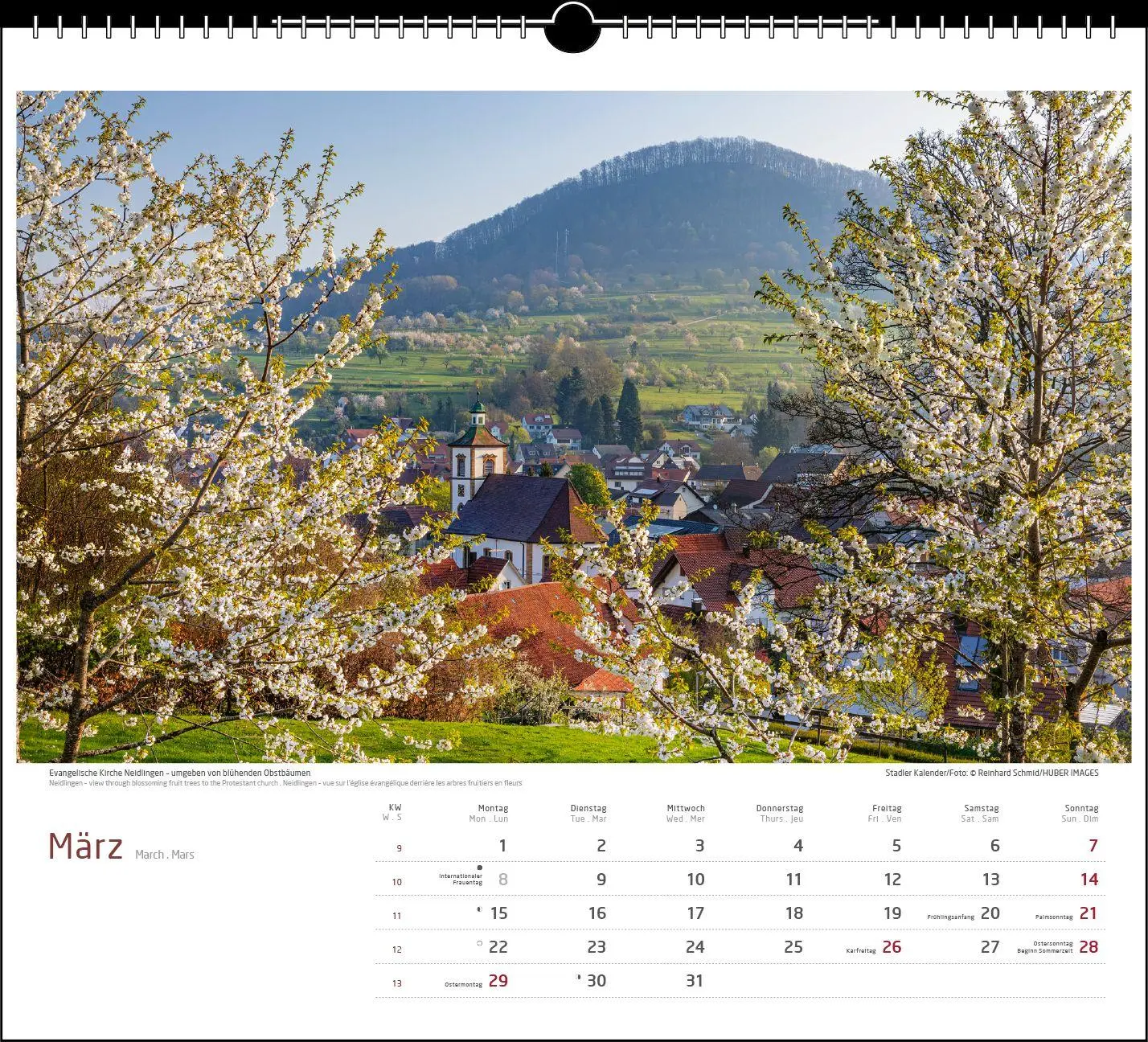 Bild: 9783861926184 | Schwäbische Alb 2027 | verschiedene Fotografen | Kalender | 13 S.