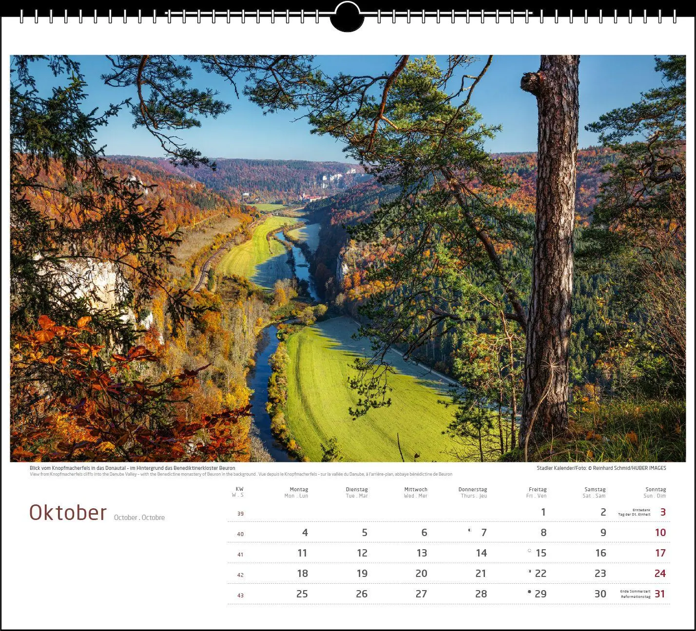 Bild: 9783861926184 | Schwäbische Alb 2027 | verschiedene Fotografen | Kalender | 13 S.