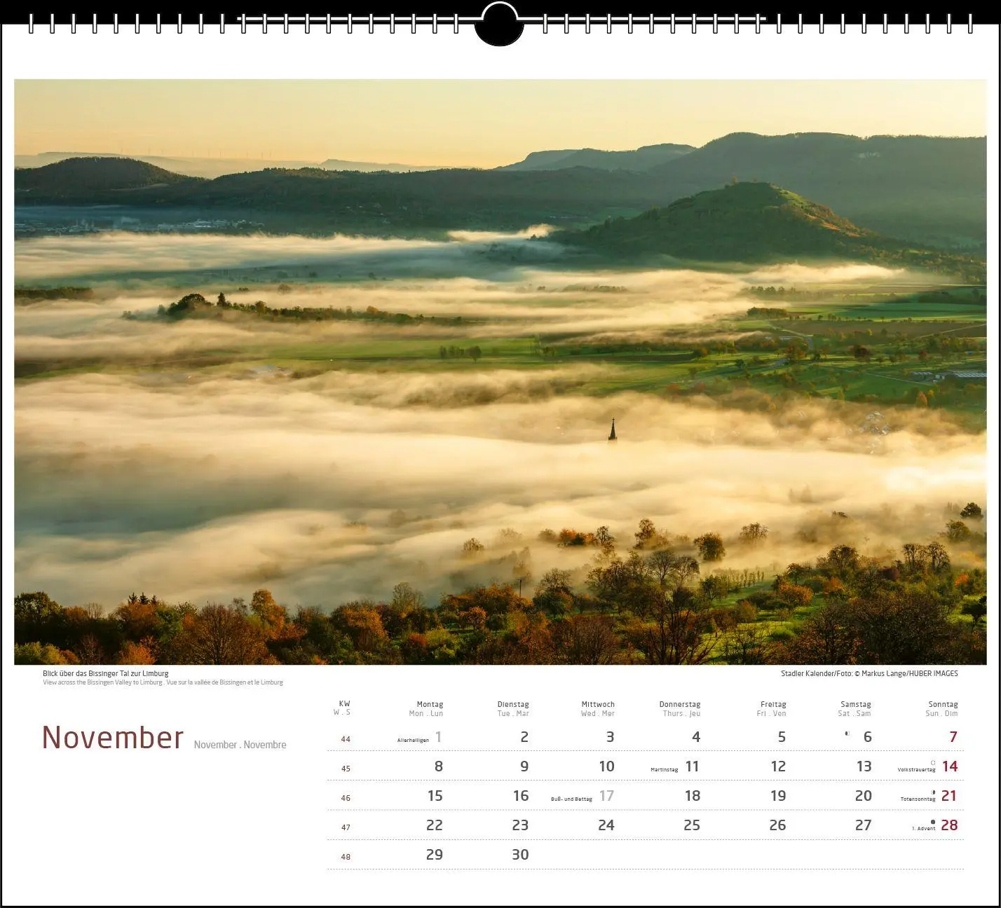 Bild: 9783861926184 | Schwäbische Alb 2027 | verschiedene Fotografen | Kalender | 13 S.