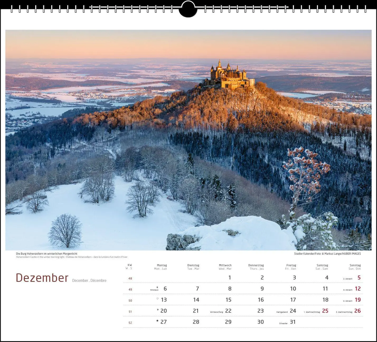 Bild: 9783861926184 | Schwäbische Alb 2027 | verschiedene Fotografen | Kalender | 13 S.