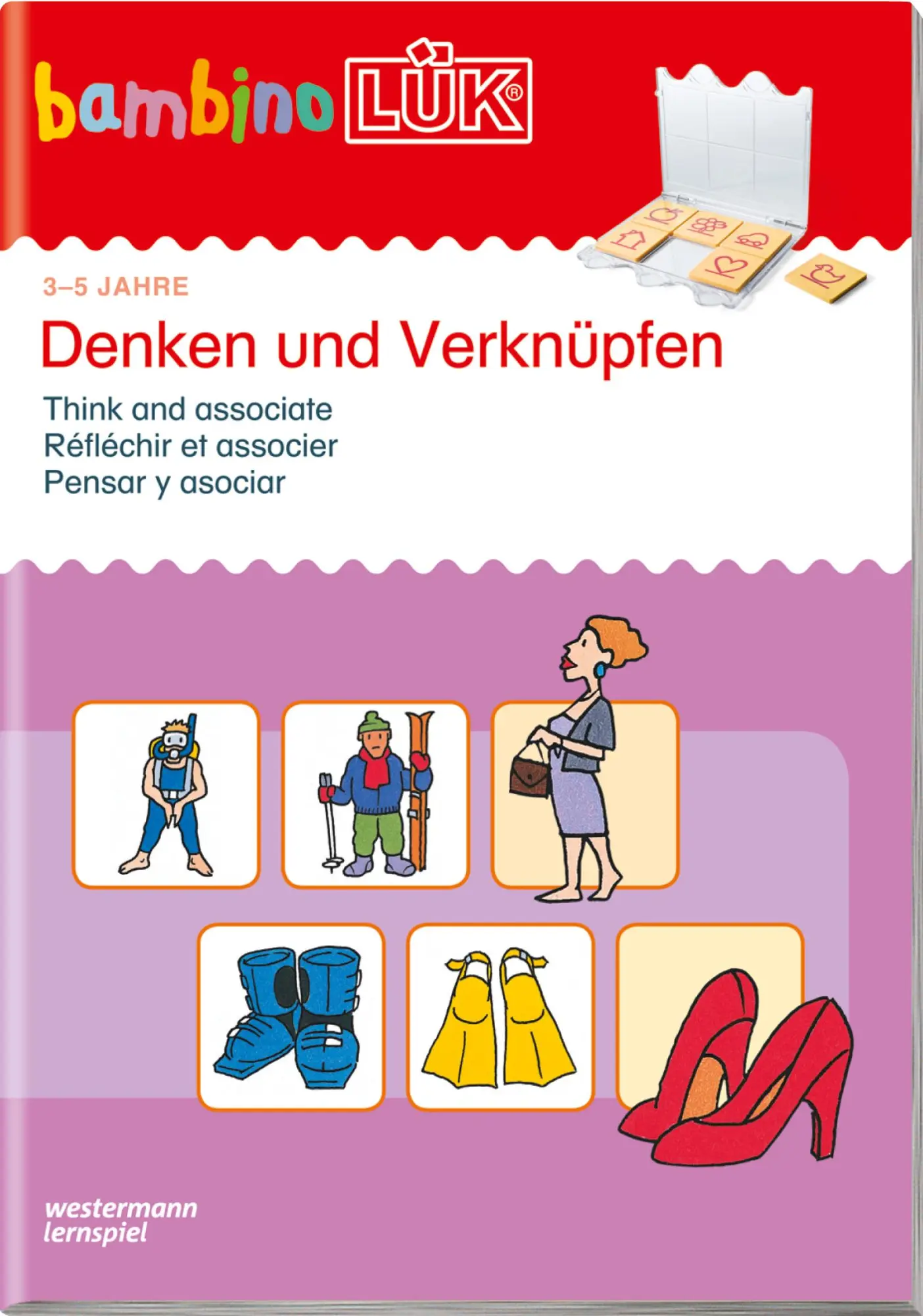 Cover: 9783894146184 | LÜK. Bambino. Denken und Verknüpfen | Für Kinder ab 3 | Frank Behnsen