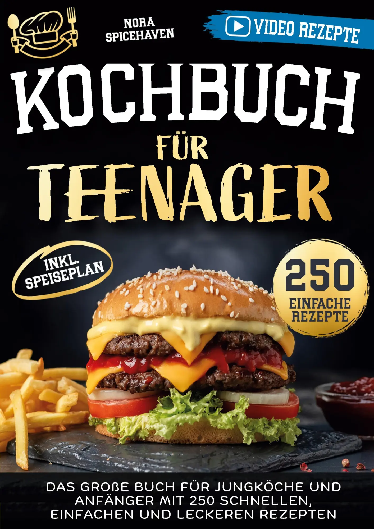 Cover: 9783989356184 | Kochbuch für Teenager | Nora Spicehaven | Taschenbuch | 110 S. | 2024