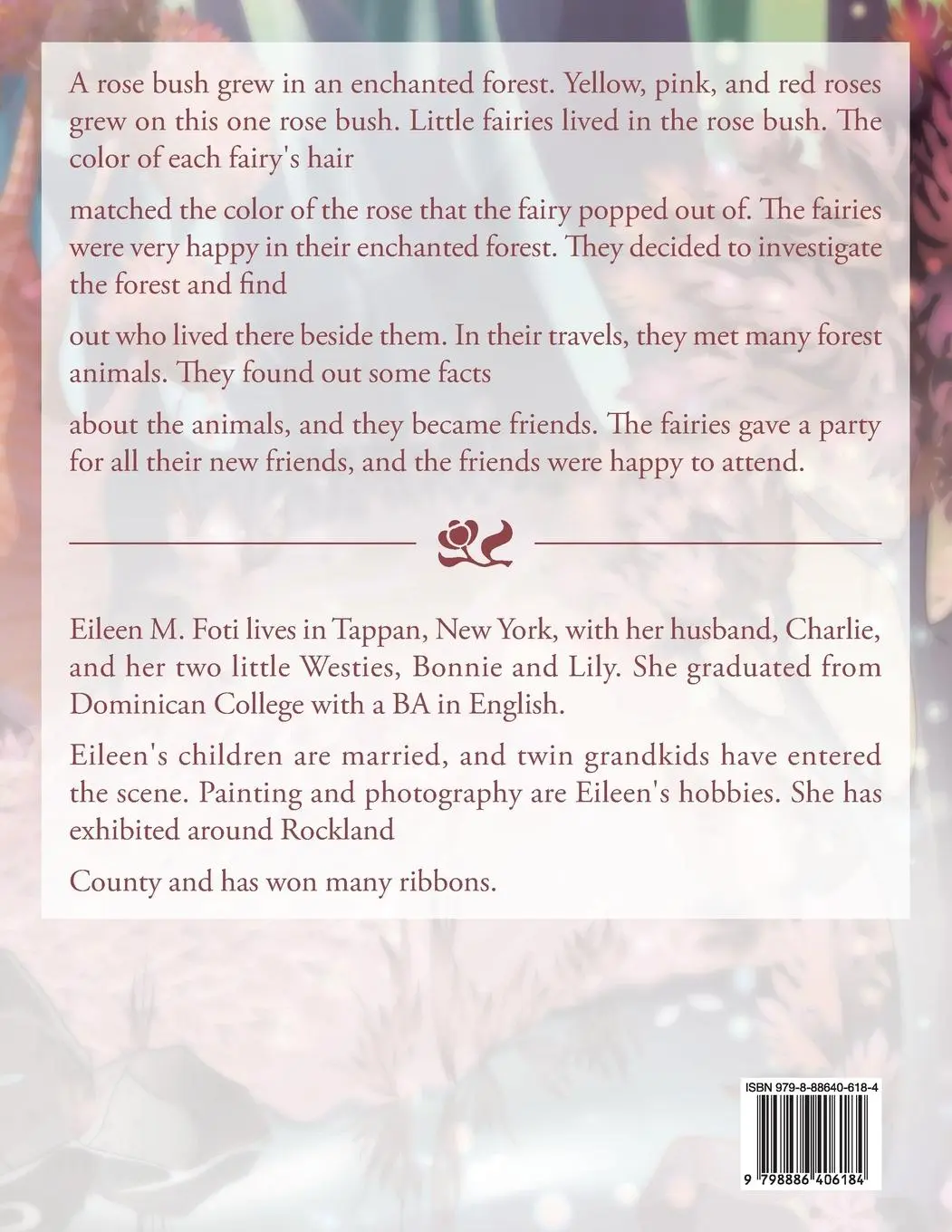 Rückseite: 9798886406184 | Rose Fairies | Eileen M. Foti | Taschenbuch | Kartoniert / Broschiert