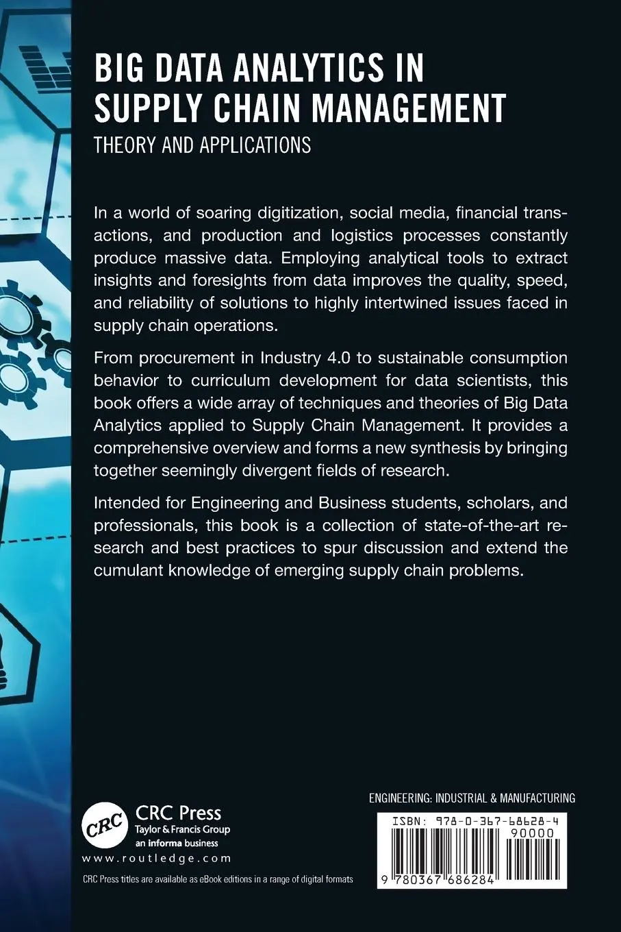 Rückseite: 9780367686284 | Big Data Analytics in Supply Chain Management | Iman Rahimi (u. a.)