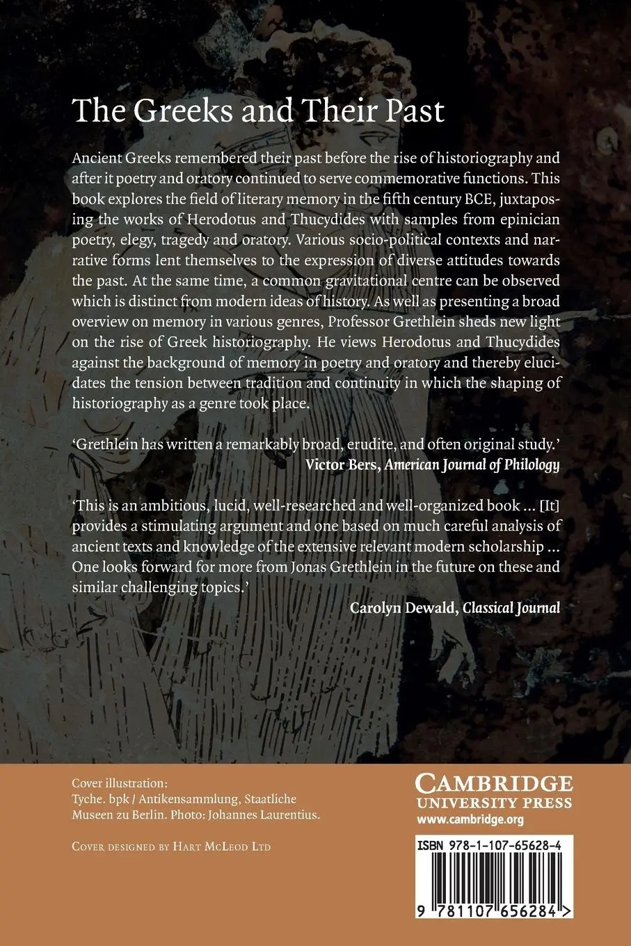 Rückseite: 9781107656284 | The Greeks and Their Past | Jonas Grethlein | Taschenbuch | Englisch