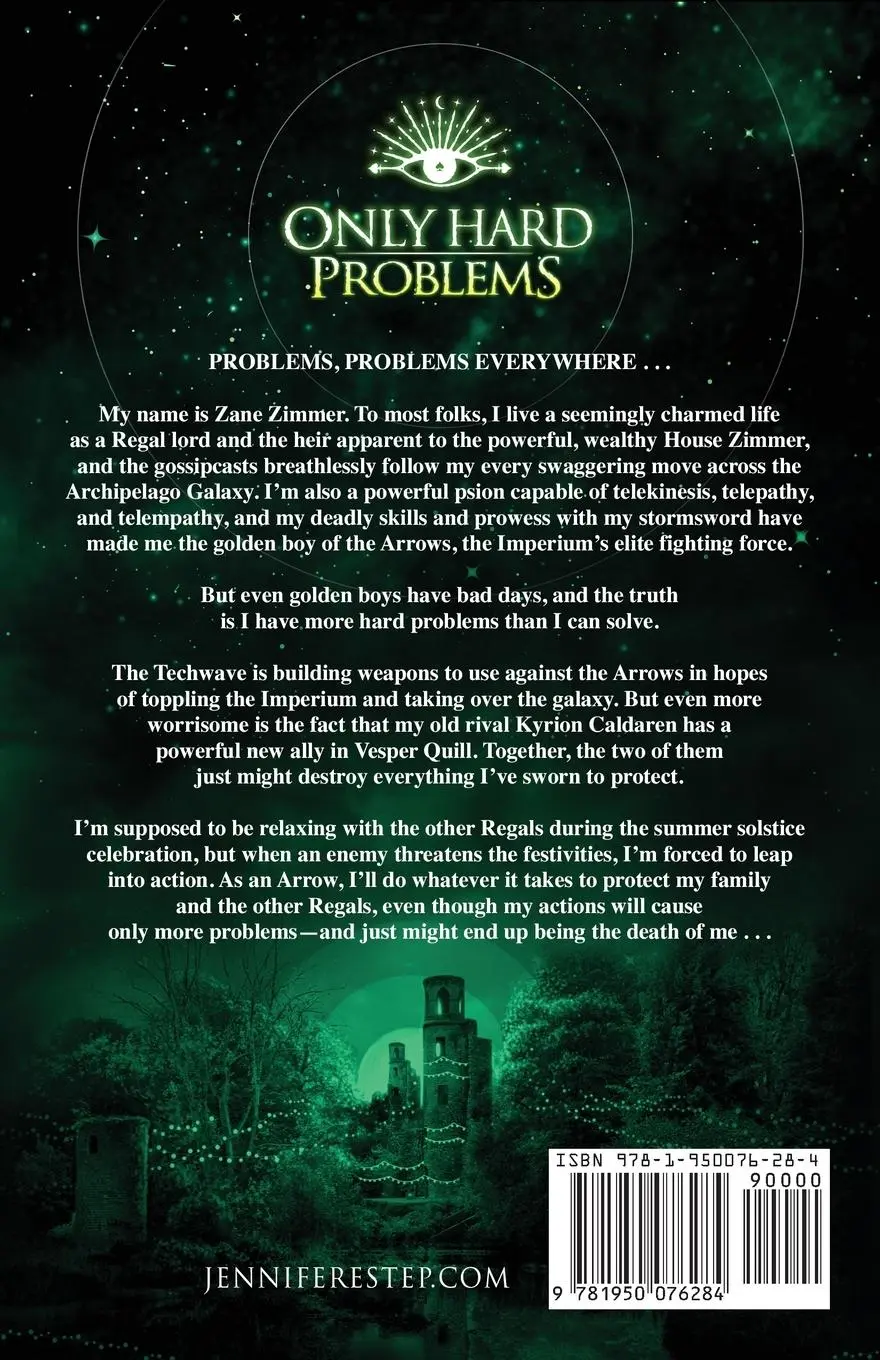 Rückseite: 9781950076284 | Only Hard Problems | A Galactic Bonds book | Jennifer Estep | Buch