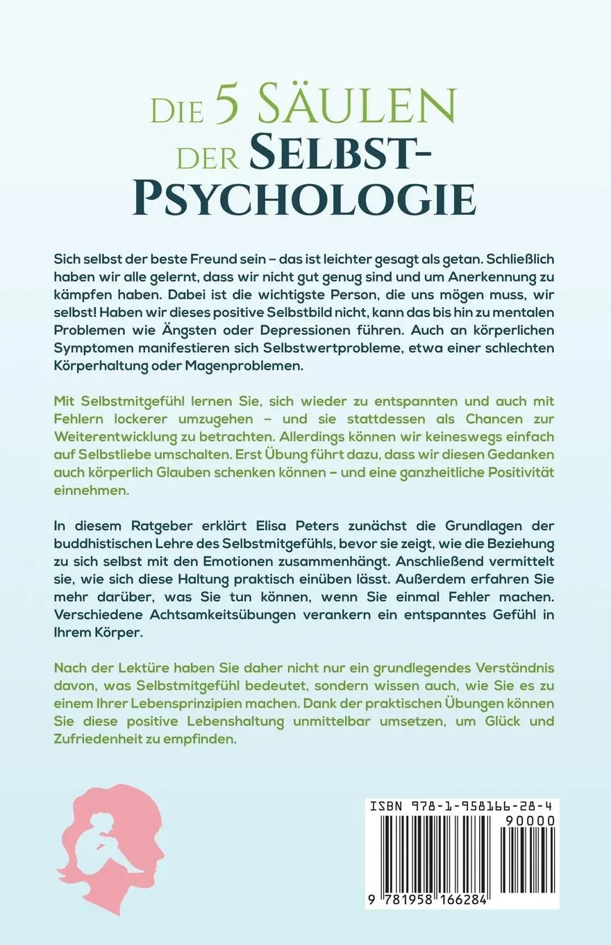 Rückseite: 9781958166284 | Die 5 Säulen der Selbst-Psychologie | Elisa Peters | Taschenbuch