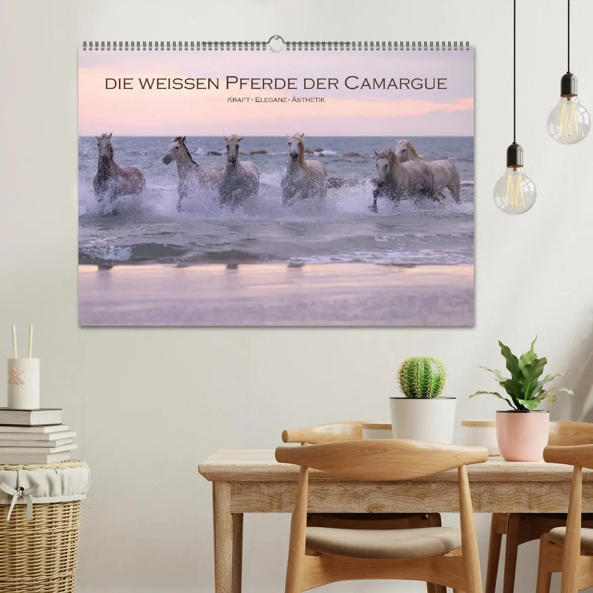 Bild: 9783457306284 | Die weißen Pferde der Camargue (Wandkalender 2026 DIN A2 quer),...