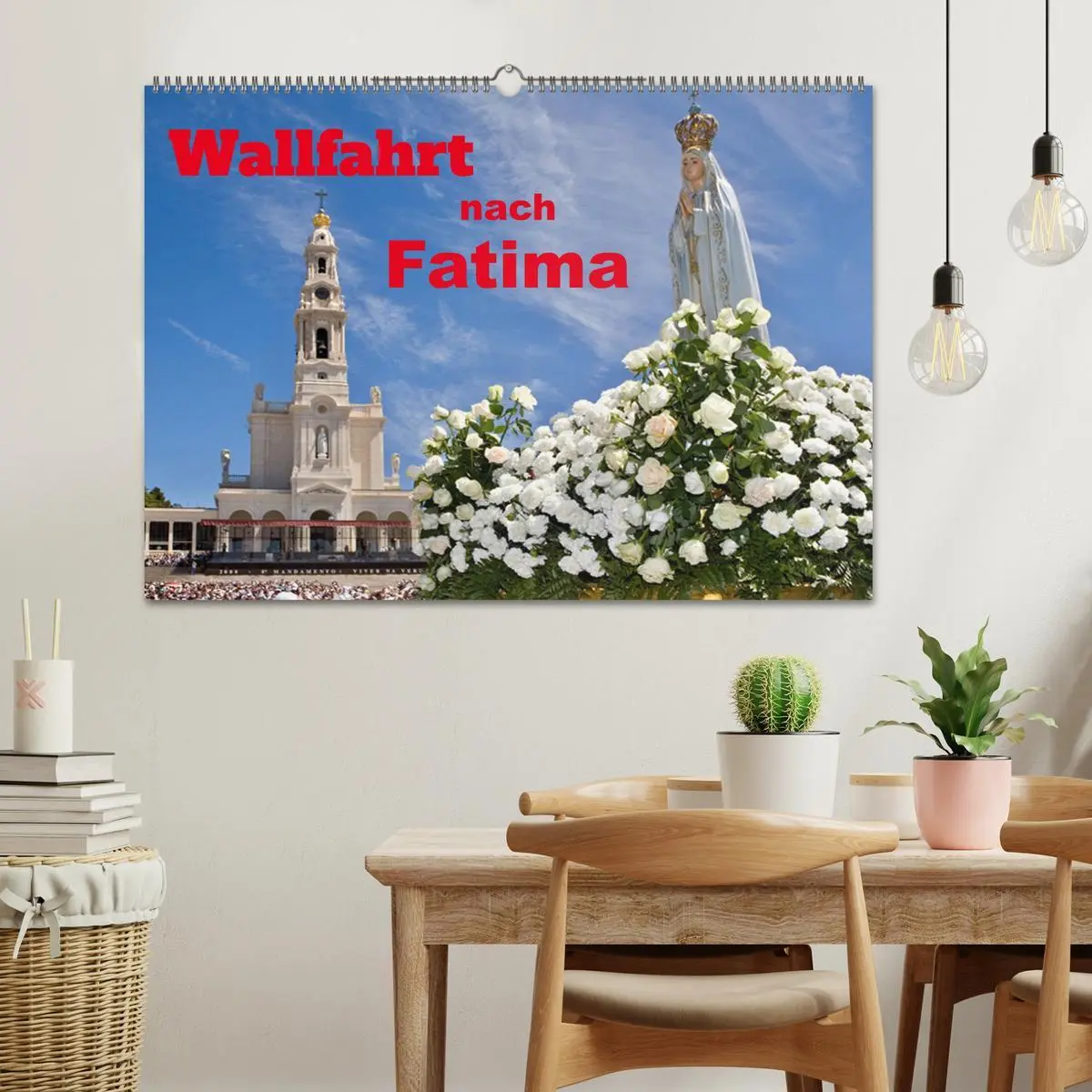 Bild: 9783457616284 | Wallfahrt nach Fatima (Wandkalender 2026 DIN A2 quer), CALVENDO...
