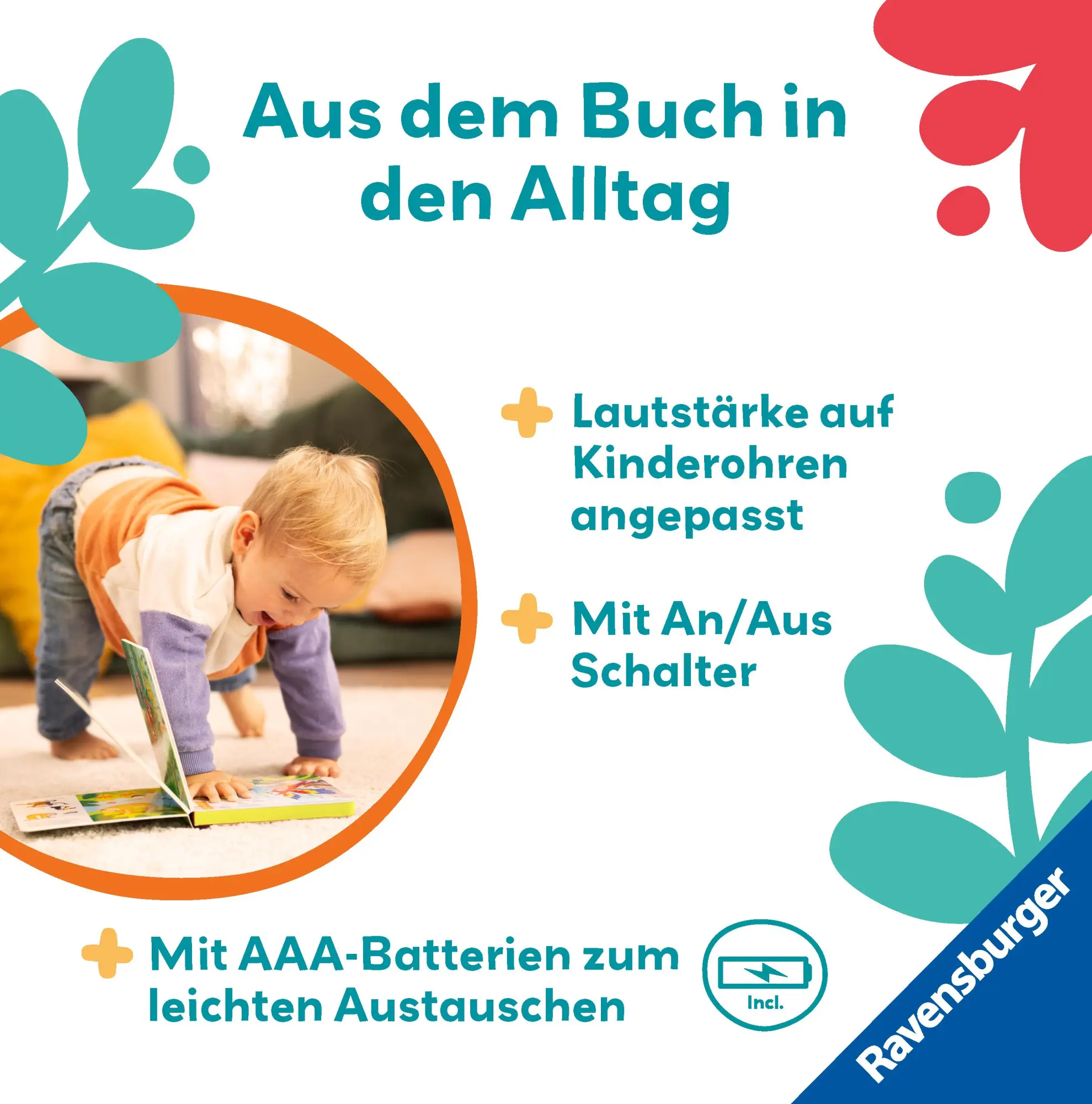 Bild: 9783473456284 | Play+ Mein allererstes Soundbuch Im Dschungel - ab 12 Monate | Höck