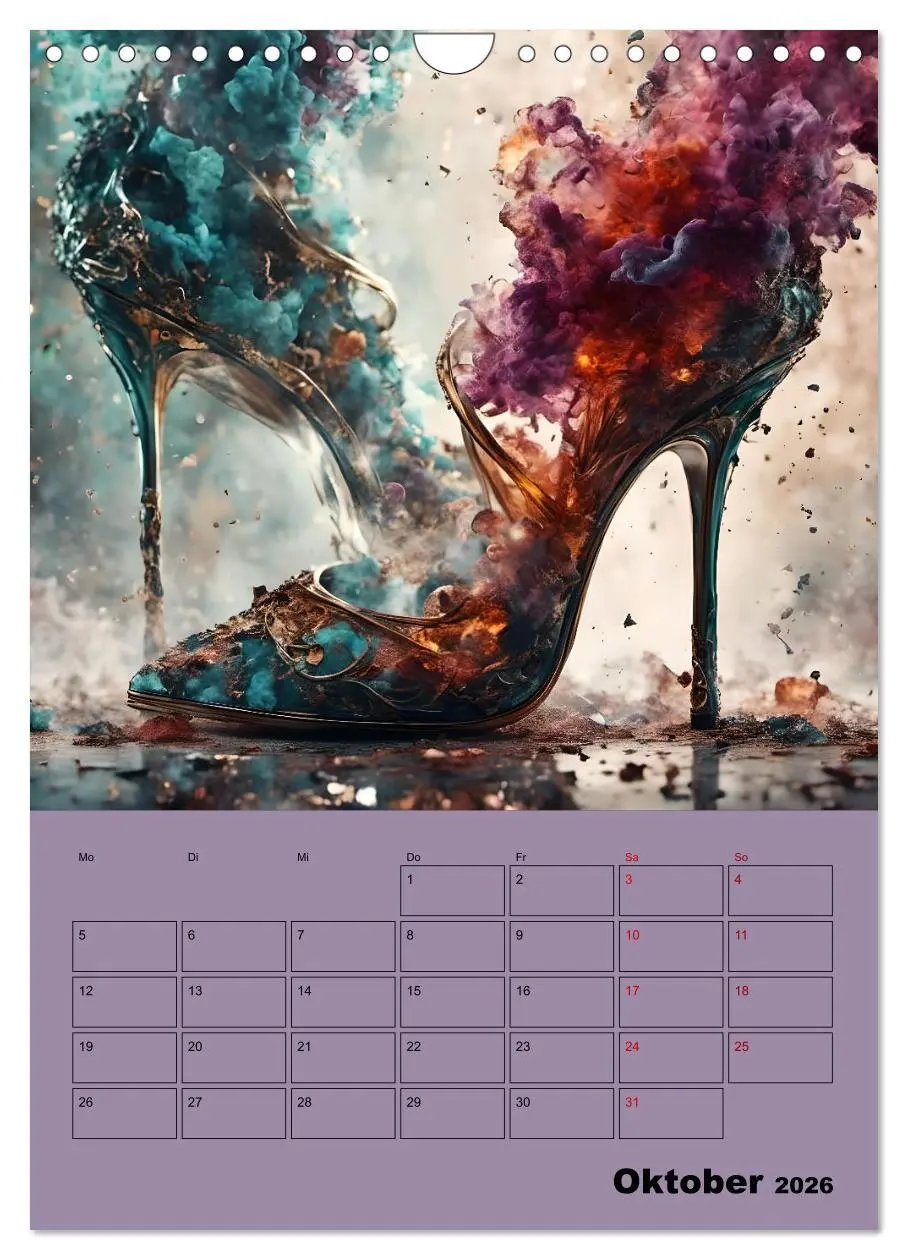 Bild: 9783516256284 | Verzaubert durch High Heels - Ein Kalender für Schuhliebhaber...