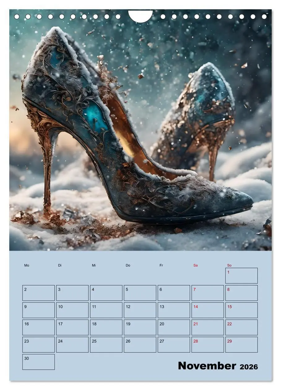 Bild: 9783516256284 | Verzaubert durch High Heels - Ein Kalender für Schuhliebhaber...