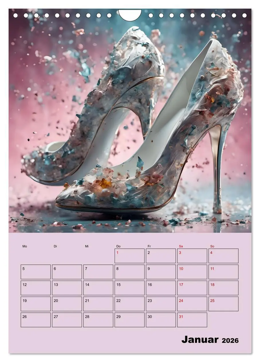 Bild: 9783516256284 | Verzaubert durch High Heels - Ein Kalender für Schuhliebhaber...