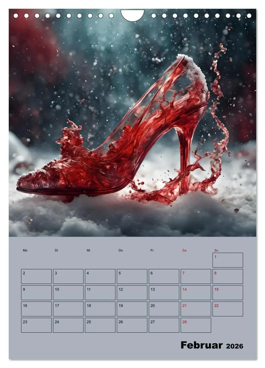 Bild: 9783516256284 | Verzaubert durch High Heels - Ein Kalender für Schuhliebhaber...