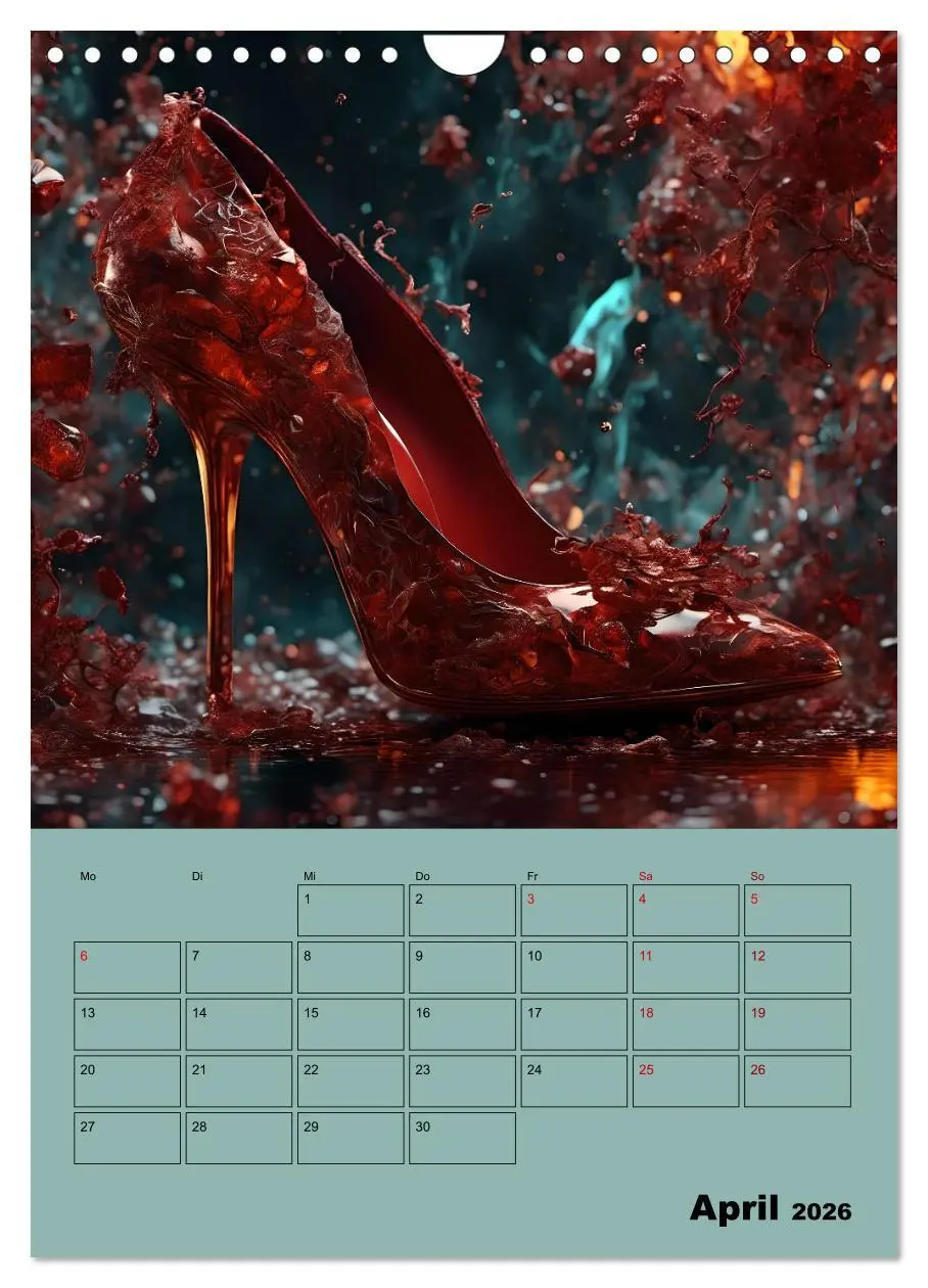 Bild: 9783516256284 | Verzaubert durch High Heels - Ein Kalender für Schuhliebhaber...