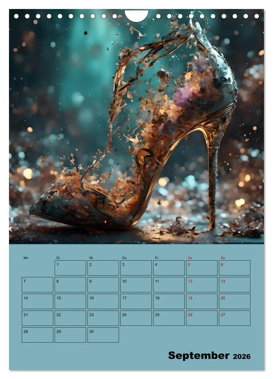 Bild: 9783516256284 | Verzaubert durch High Heels - Ein Kalender für Schuhliebhaber...