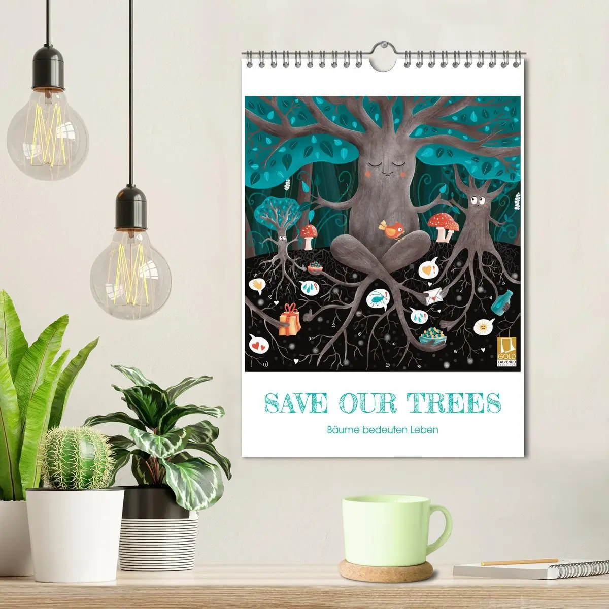Bild: 9783516326284 | SAVE OUR TREES - Bäume bedeuten Leben (Wandkalender 2026 DIN A4...