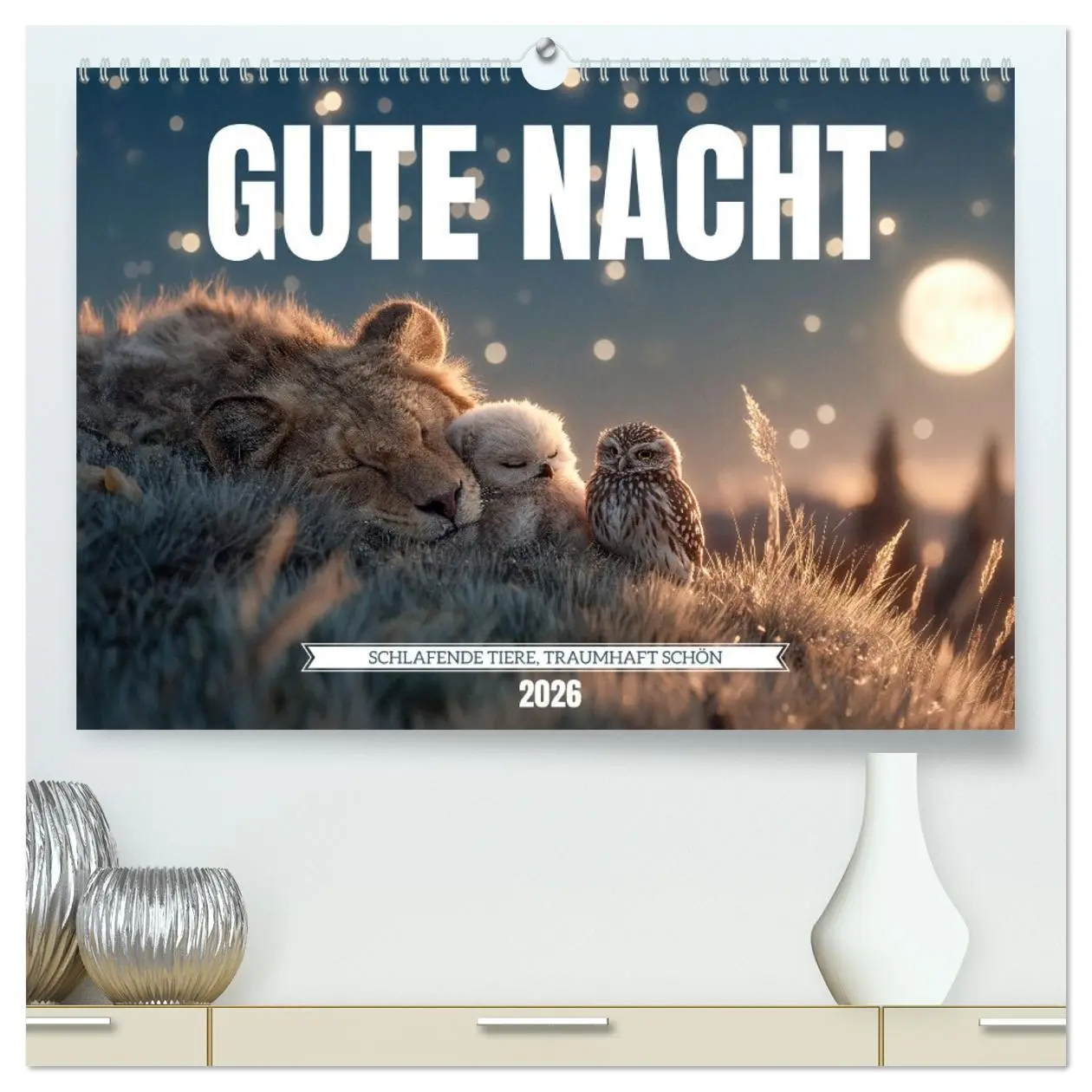 Cover: 9783516636284 | GUTE NACHT - Schlafende Tiere, traumhaft schön (hochwertiger...