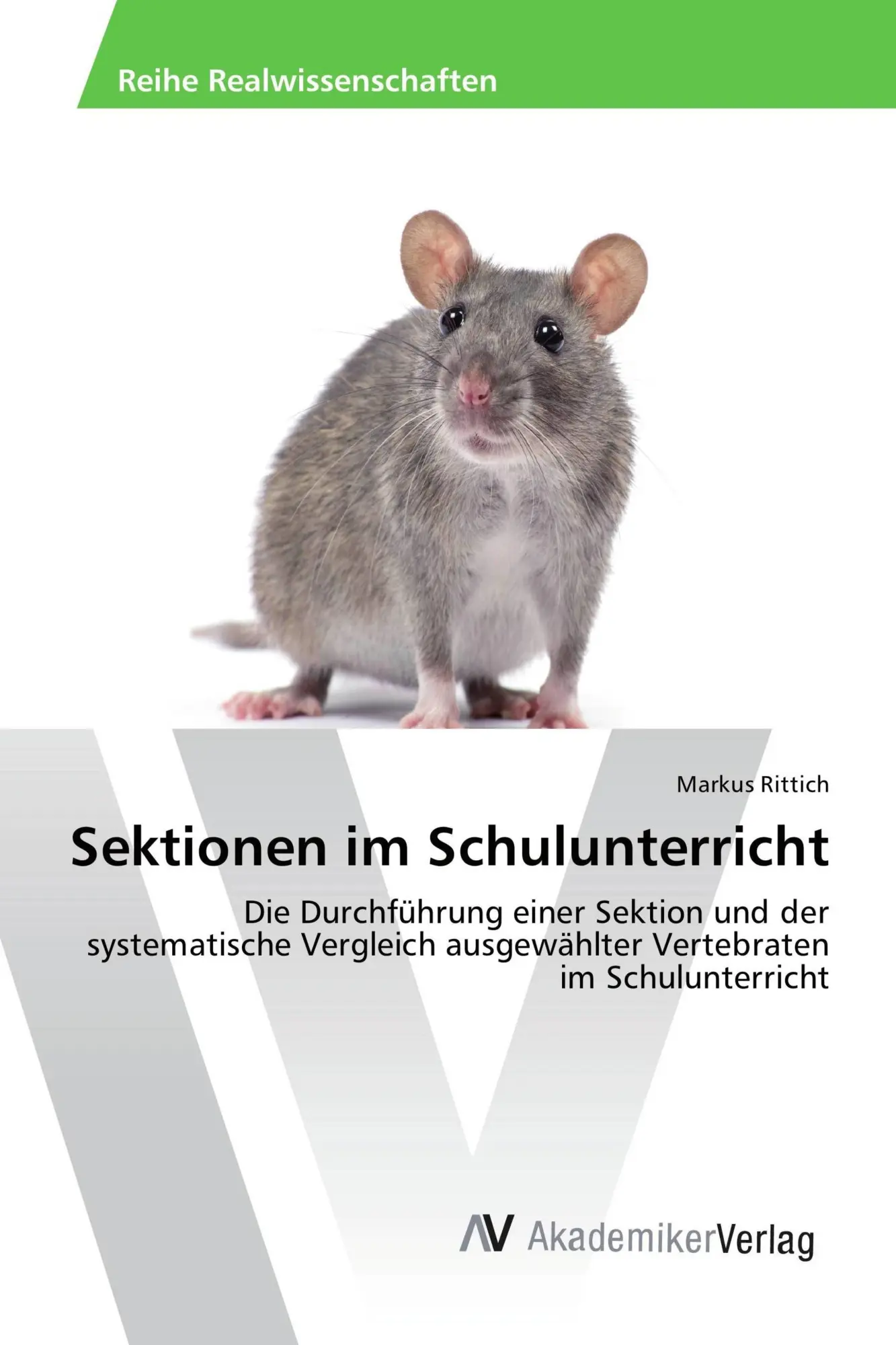 Cover: 9783639876284 | Sektionen im Schulunterricht | Markus Rittich | Taschenbuch | 84 S.