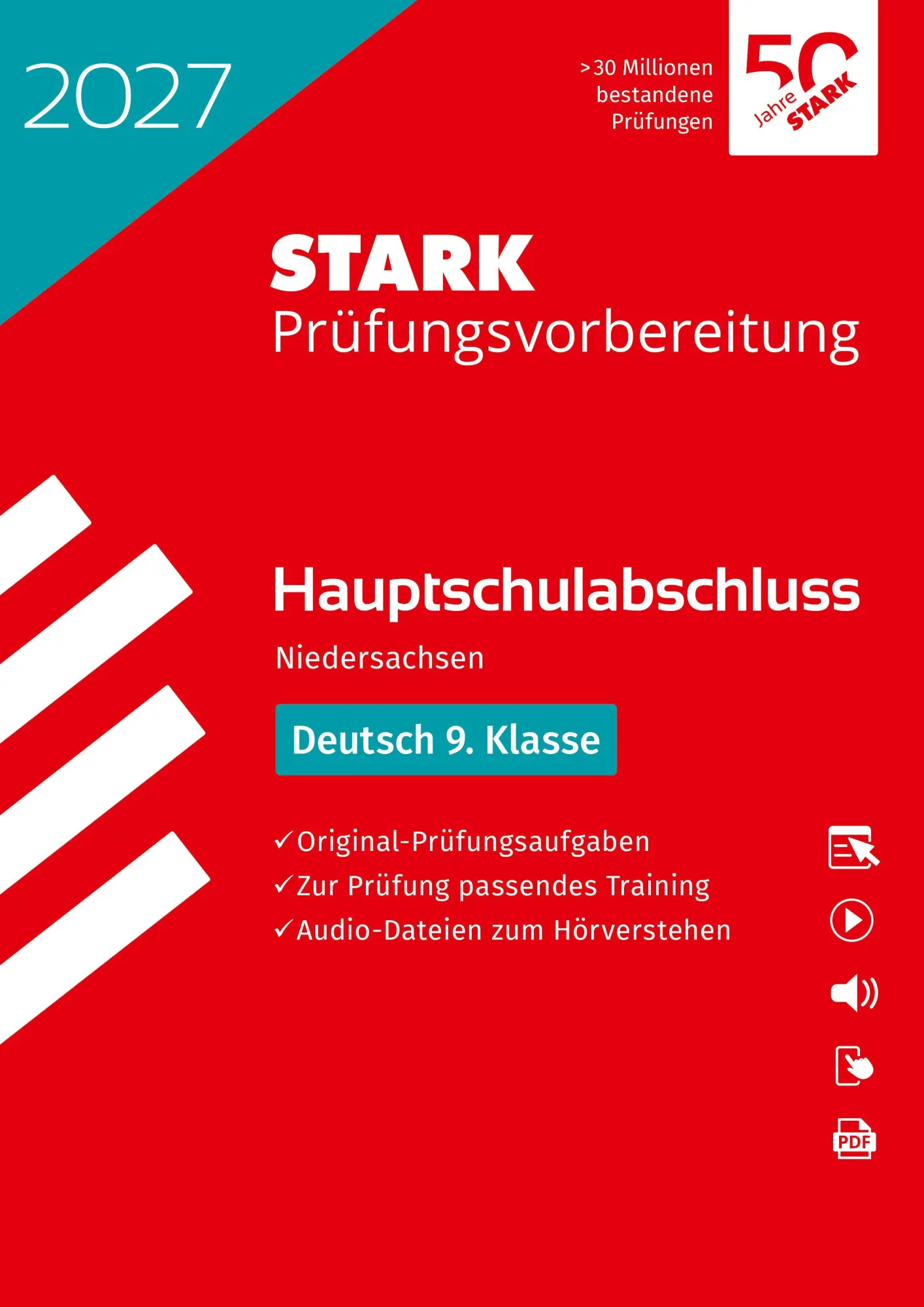 Cover: 9783849066284 | STARK Deutsch 9. Klasse - Hauptschulabschluss 2027 Niedersachsen -...