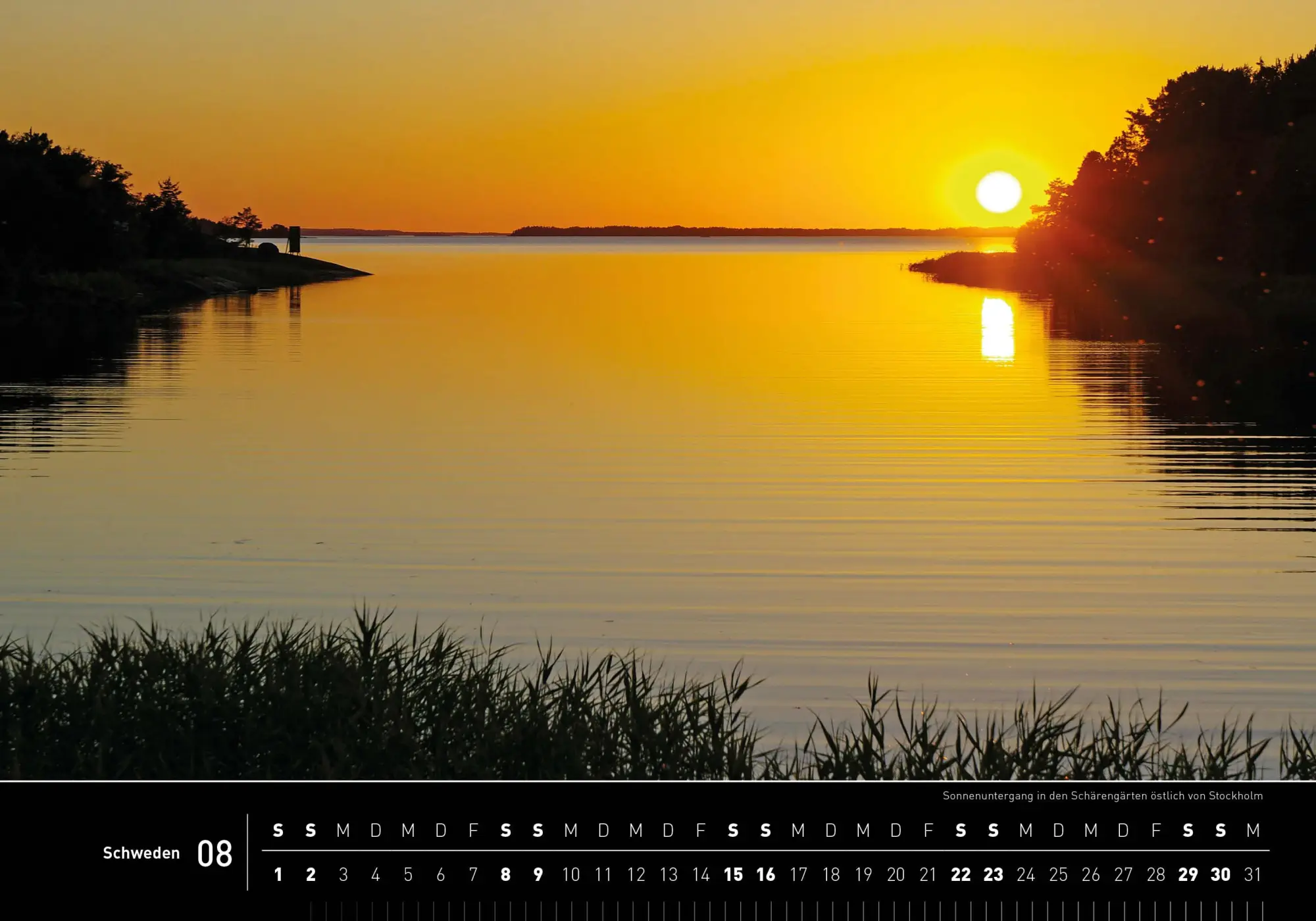 Bild: 9783968556284 | Schweden Premiumkalender 2026 | Reinhard Pantke | Kalender | 14 S.