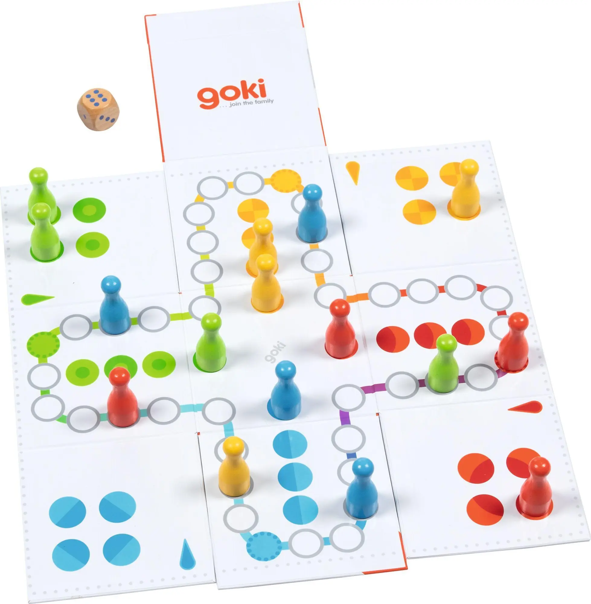 Cover: 4013594566384 | XXL Ludo im Würfel zum Aufklappen | Spiel | 56638 | Deutsch | 2025