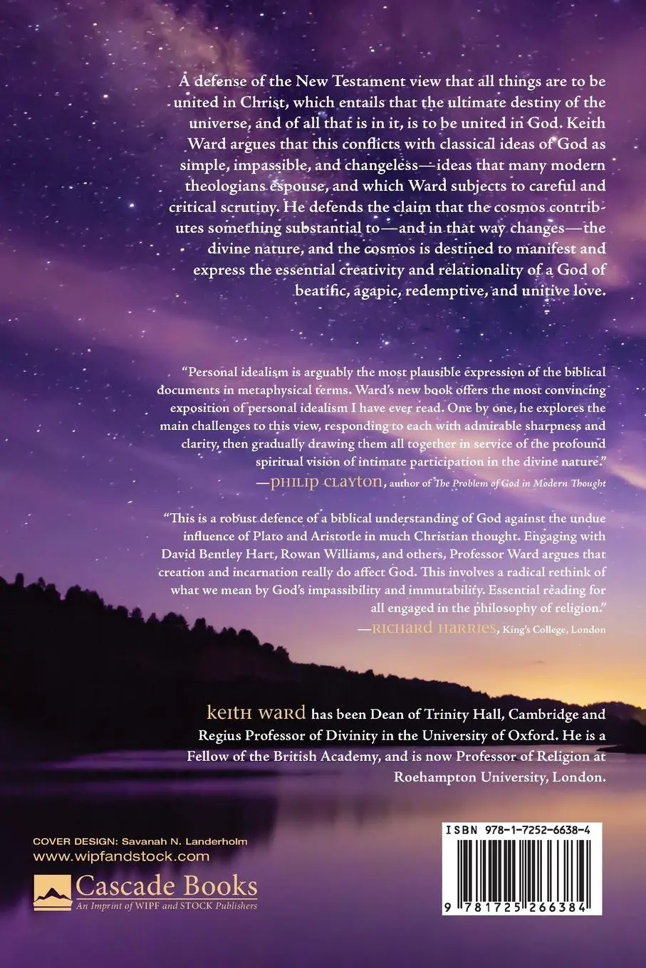 Rückseite: 9781725266384 | Sharing in the Divine Nature | Keith Ward | Taschenbuch | Englisch