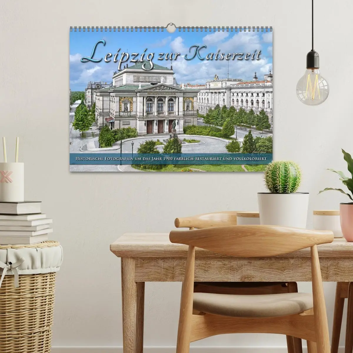 Bild: 9783457776384 | Leipzig zur Kaiserzeit in Farbe (Wandkalender 2026 DIN A3 quer),...