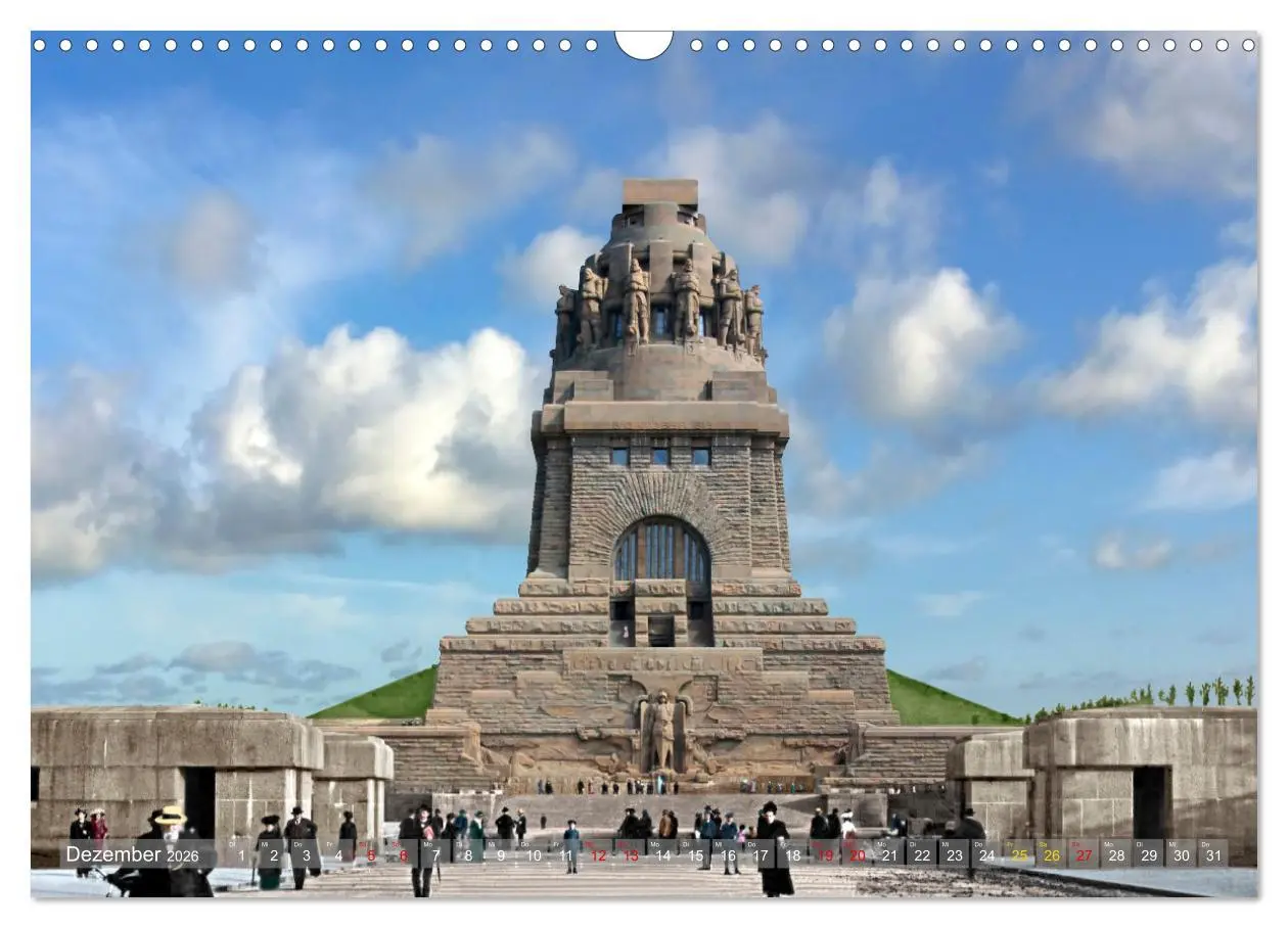 Bild: 9783457776384 | Leipzig zur Kaiserzeit in Farbe (Wandkalender 2026 DIN A3 quer),...