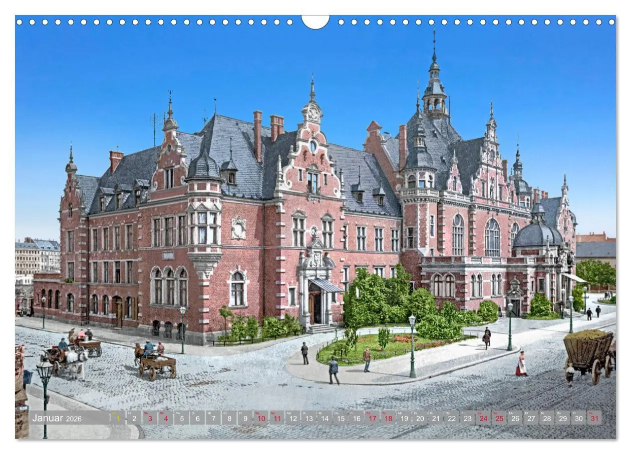 Bild: 9783457776384 | Leipzig zur Kaiserzeit in Farbe (Wandkalender 2026 DIN A3 quer),...