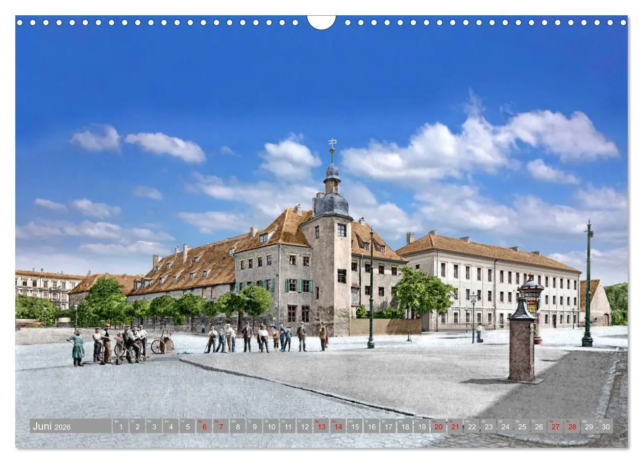 Bild: 9783457776384 | Leipzig zur Kaiserzeit in Farbe (Wandkalender 2026 DIN A3 quer),...