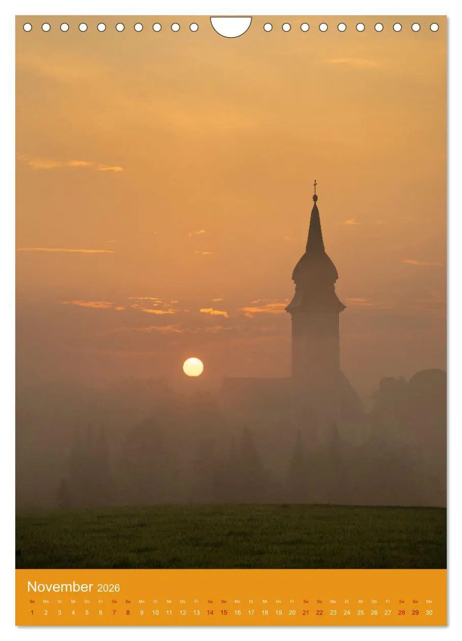 Bild: 9783516316384 | Malerische Kirchen und Kapellen (Wandkalender 2026 DIN A4 hoch),...