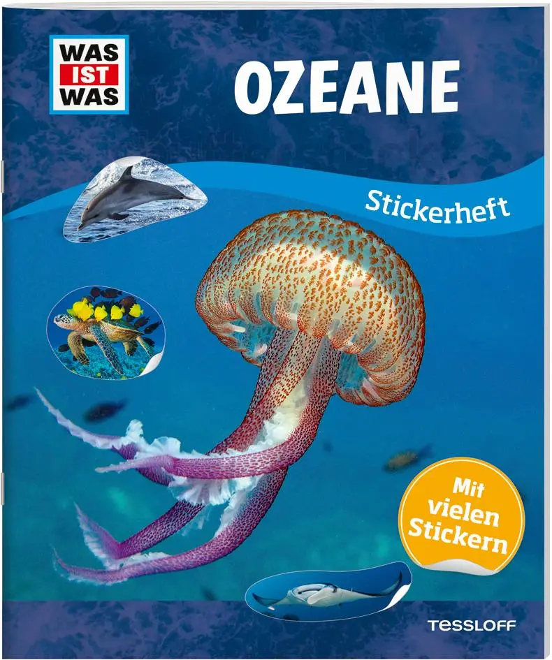 Cover: 9783788676384 | WAS IST WAS Stickerheft Ozeane | KG | Broschüre | 32 S. | Deutsch