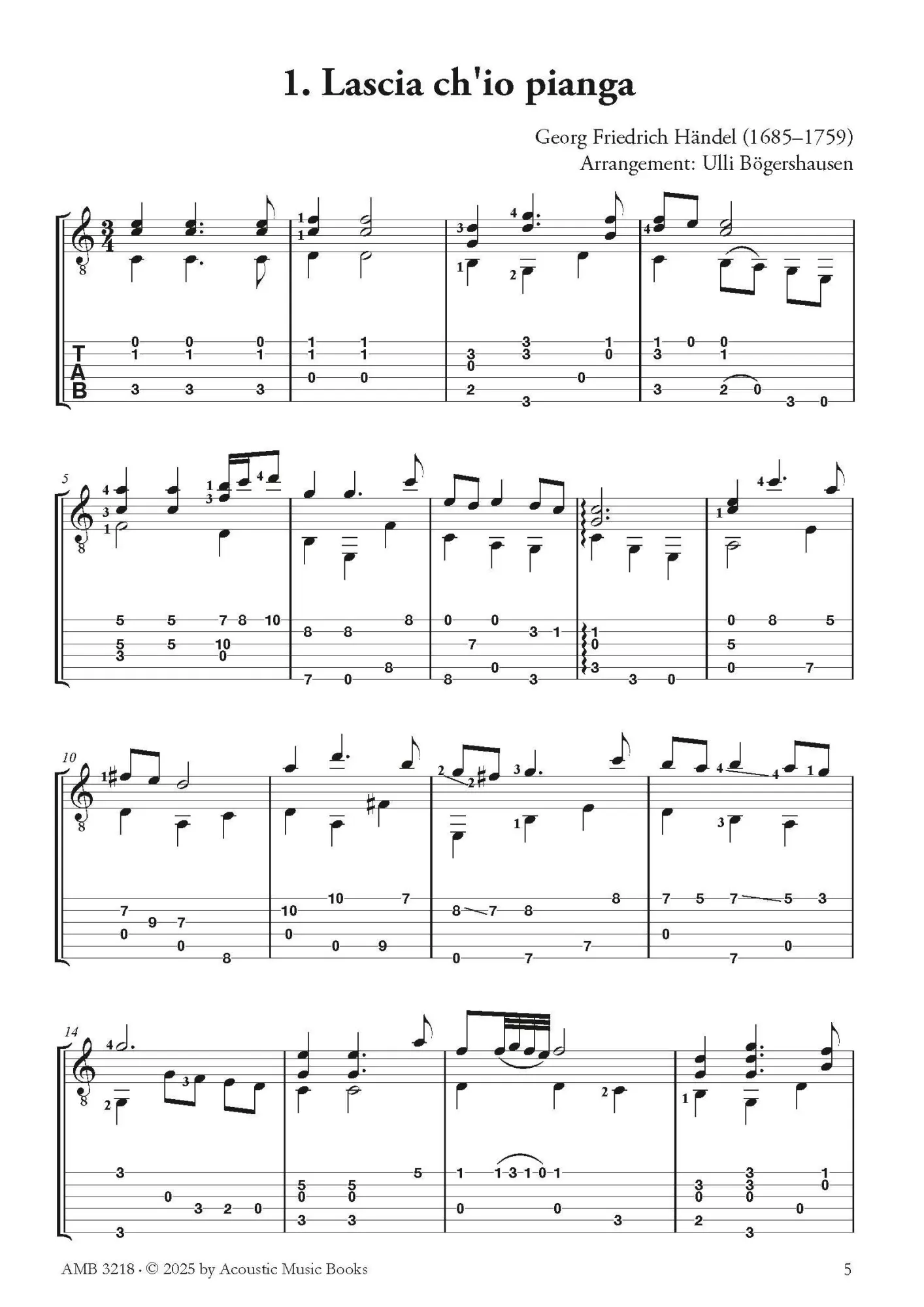 Bild: 9783869476384 | Classical Guitar Works. | Taschenbuch | 32 S. | Deutsch | 2025