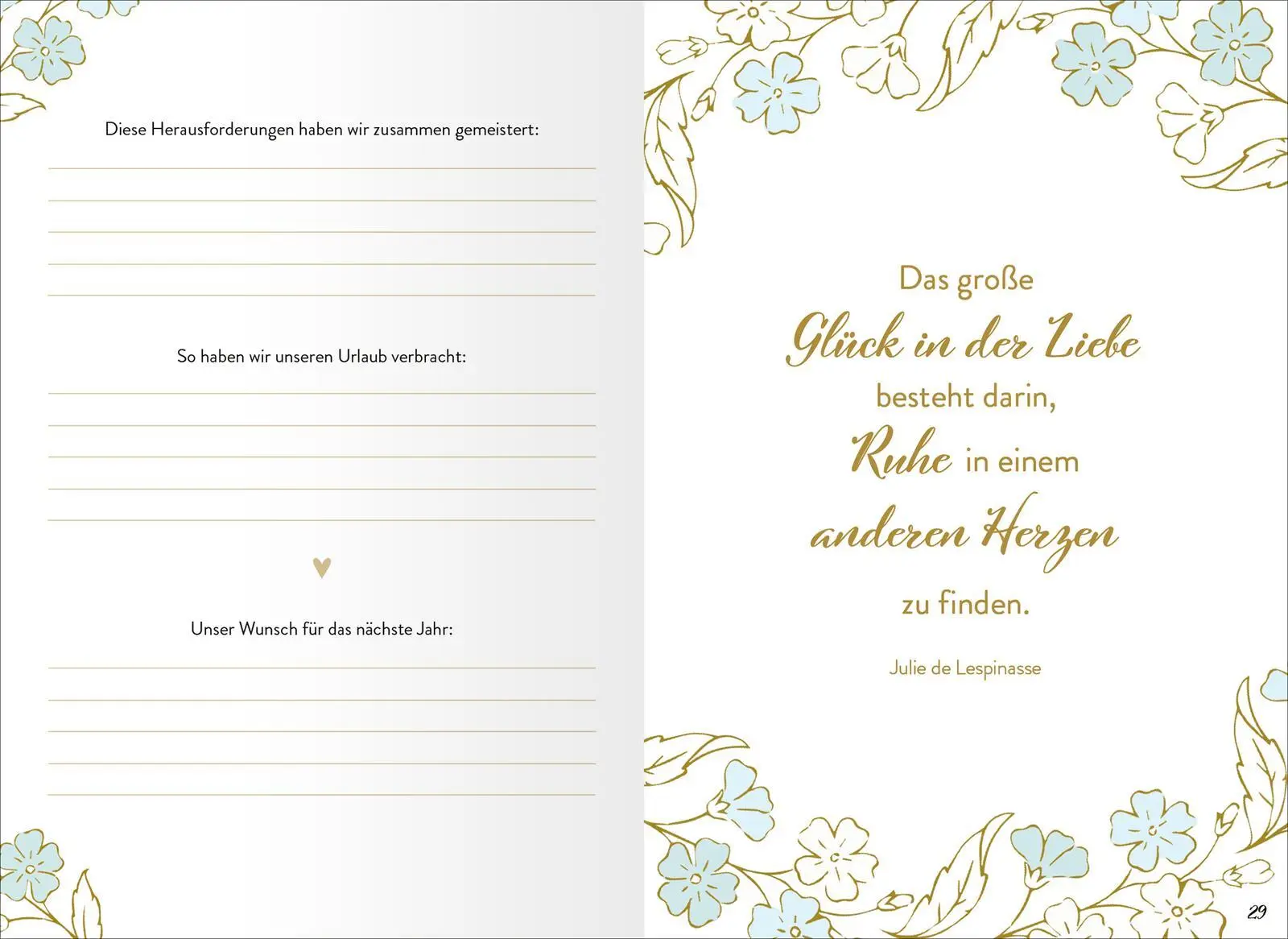 Bild: 4014489136484 | Für immer wir beide | Unser Erinnerungsbuch für alle Hochzeitstage
